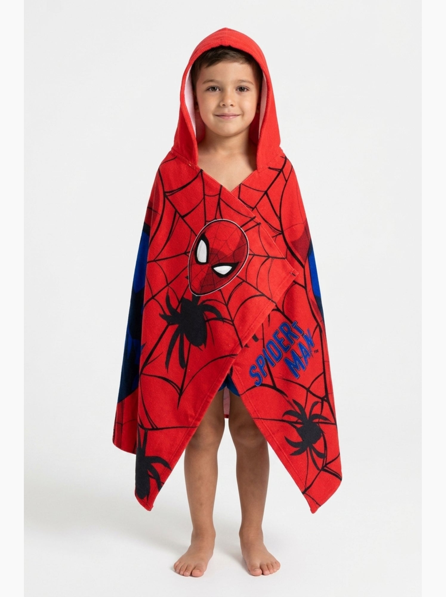 Serviette de plage spiderman| licence officielle - Rouge