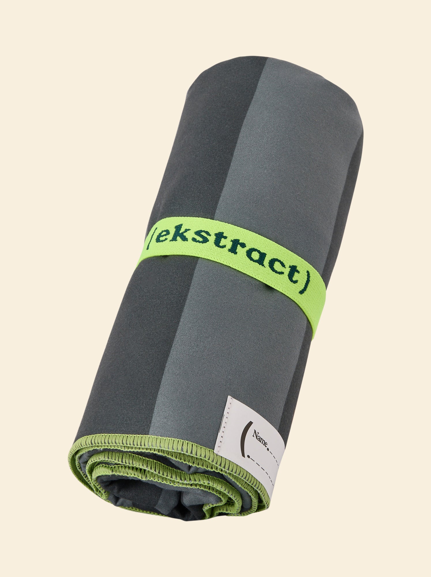 Serviette en microfibre pour le sport (ekstract) - Noir
