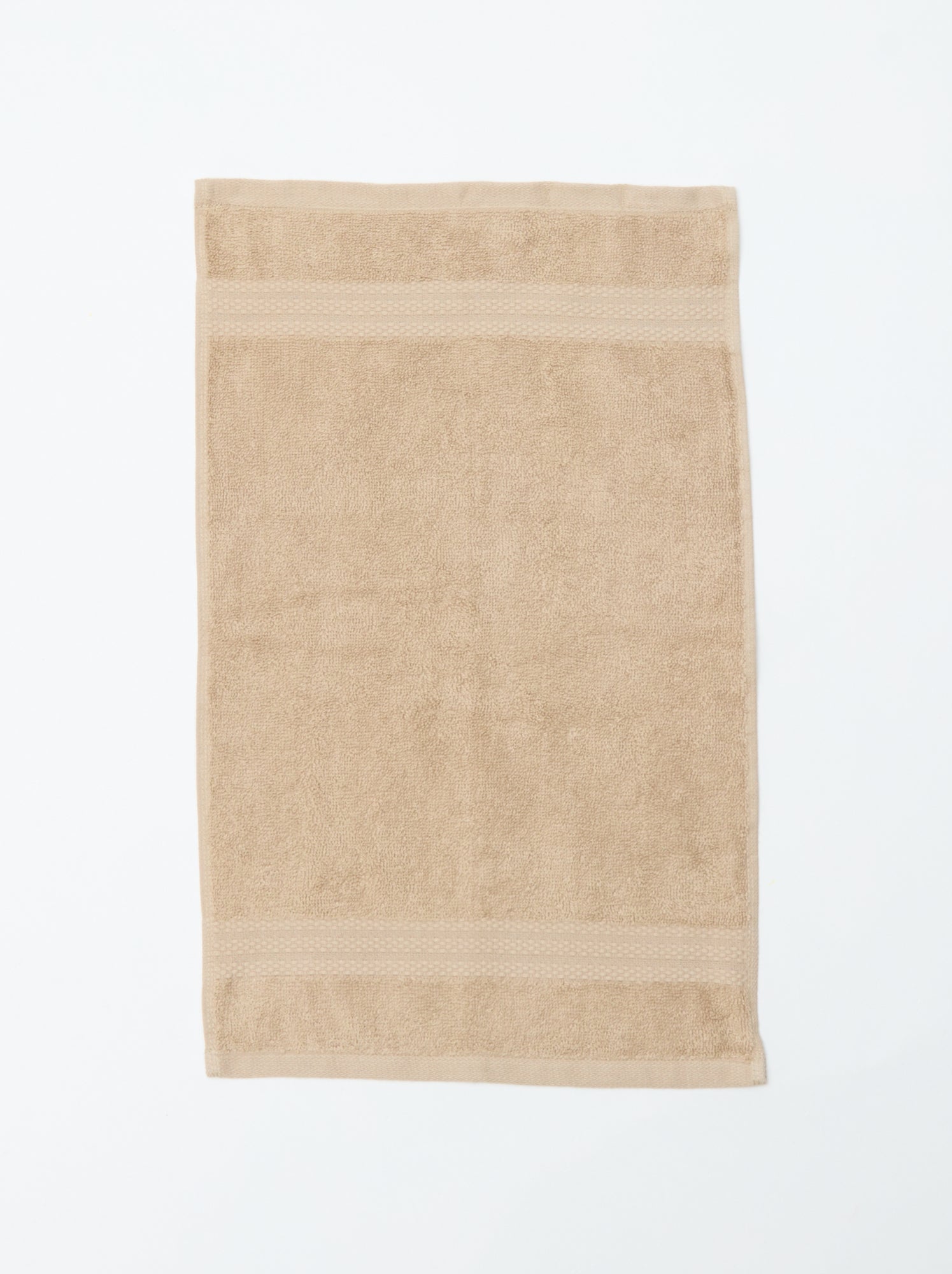 Serviettes invités 30 x 50 cm - Beige