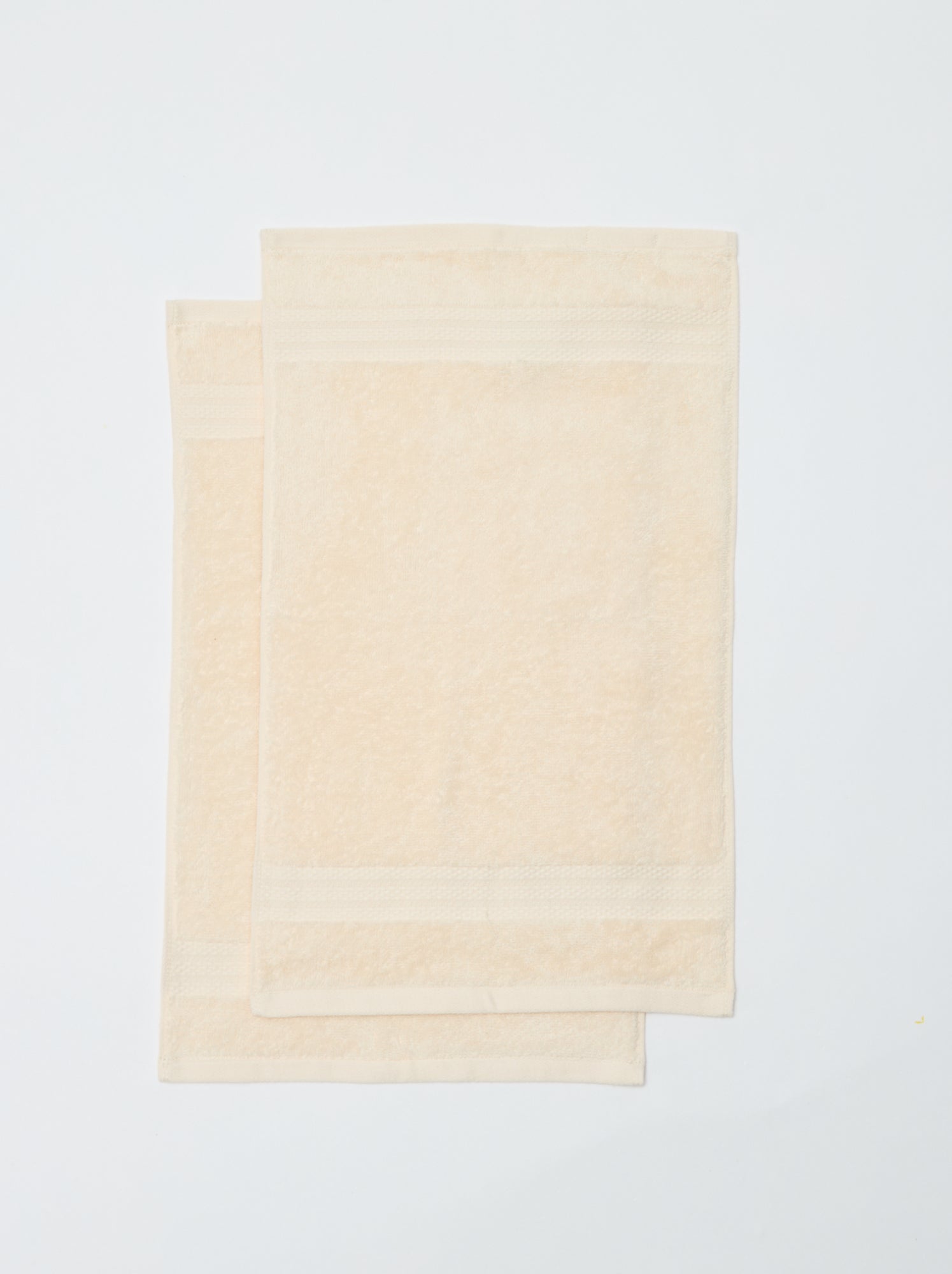 Serviettes invités 30 x 50 cm - Blanc
