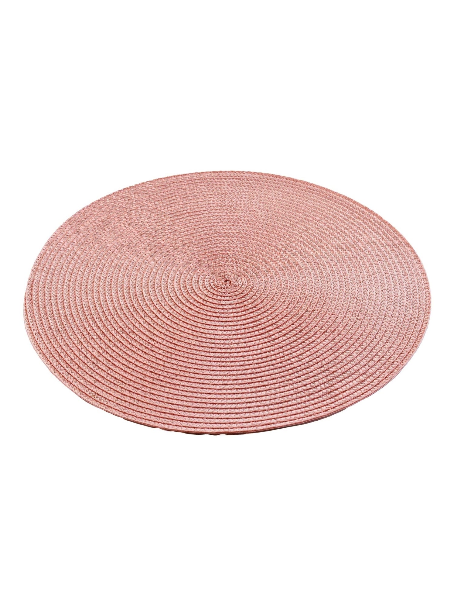 Set de table rond et coloré - Rose