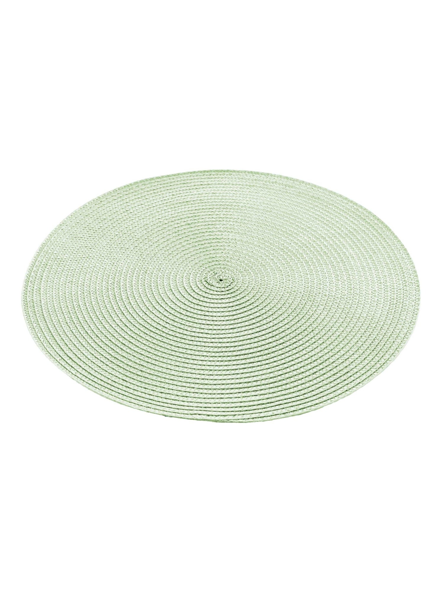 Set de table rond et coloré - Vert d'eau