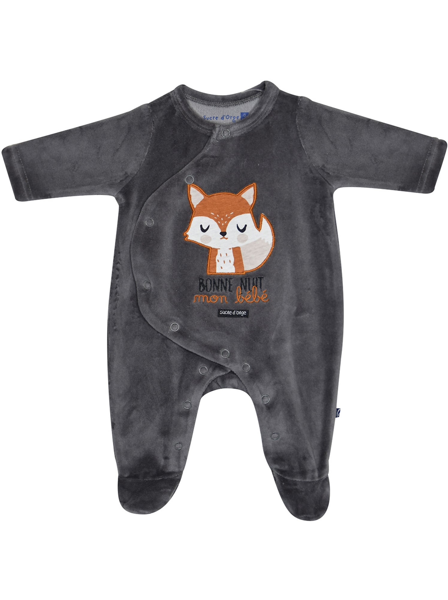 Set naissance mario maille - Gris