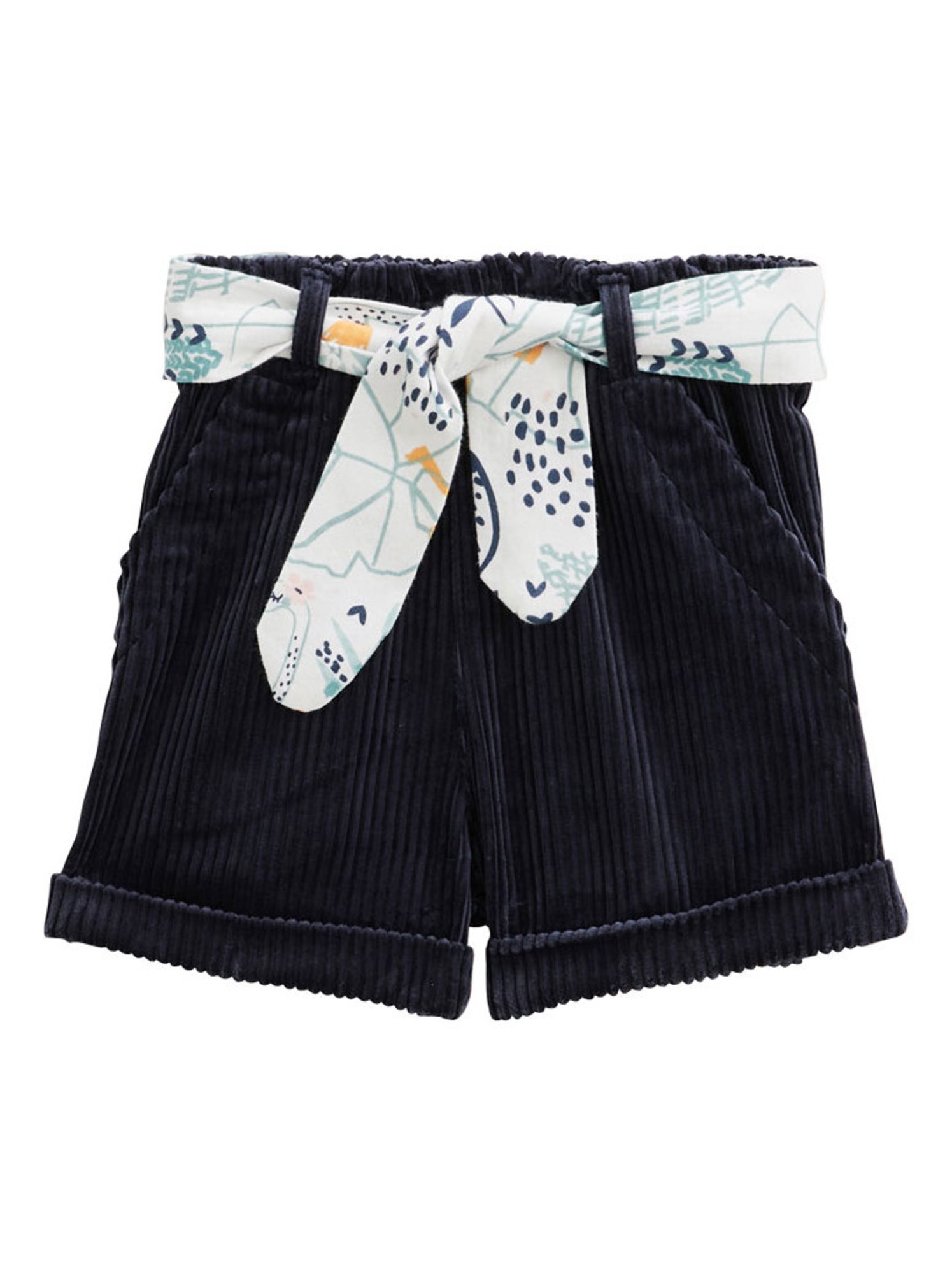 Short bébé en velours côtelé holamuchacha - Bleu