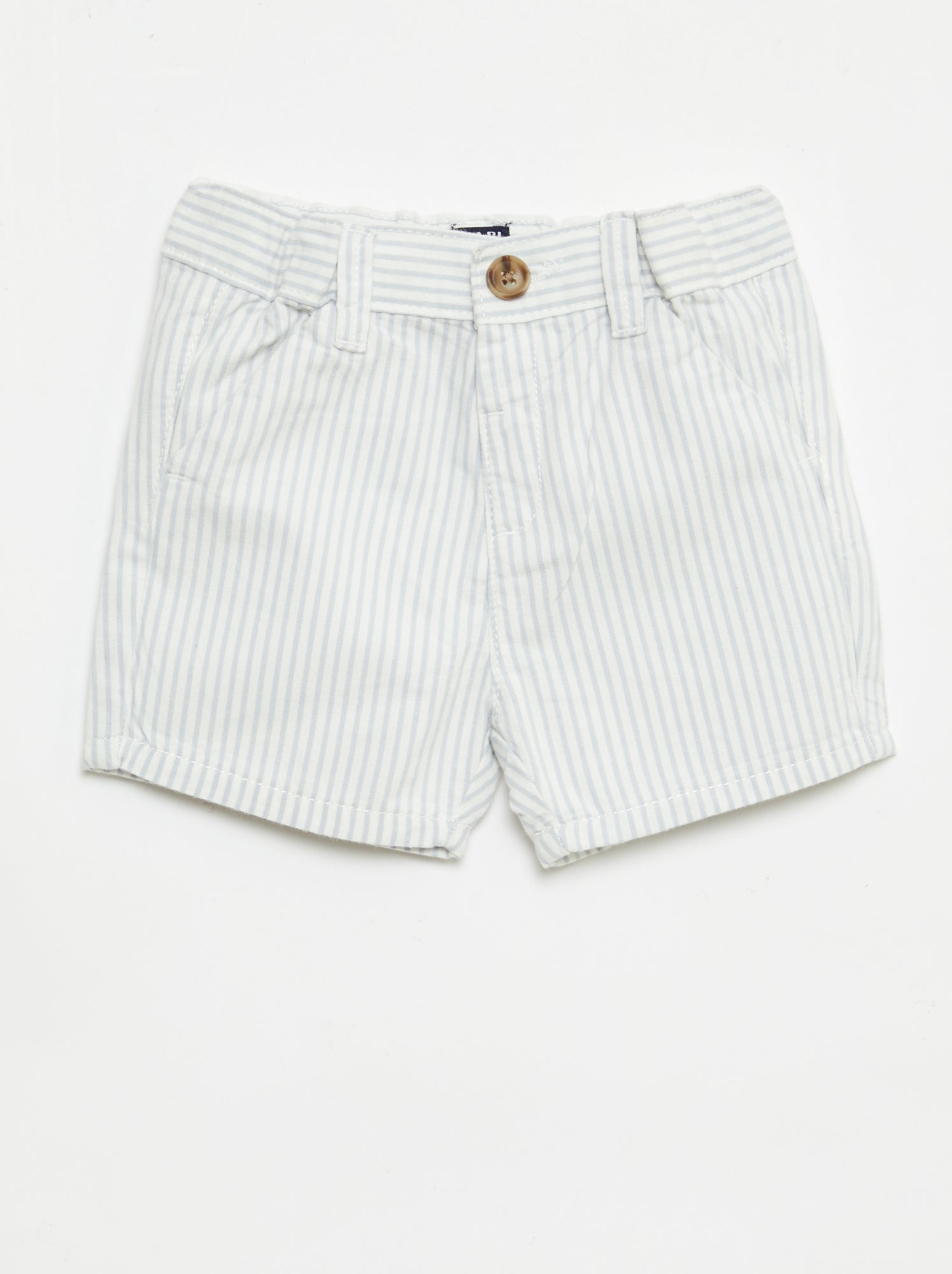 Short chino avec taille ajustable - Blanc