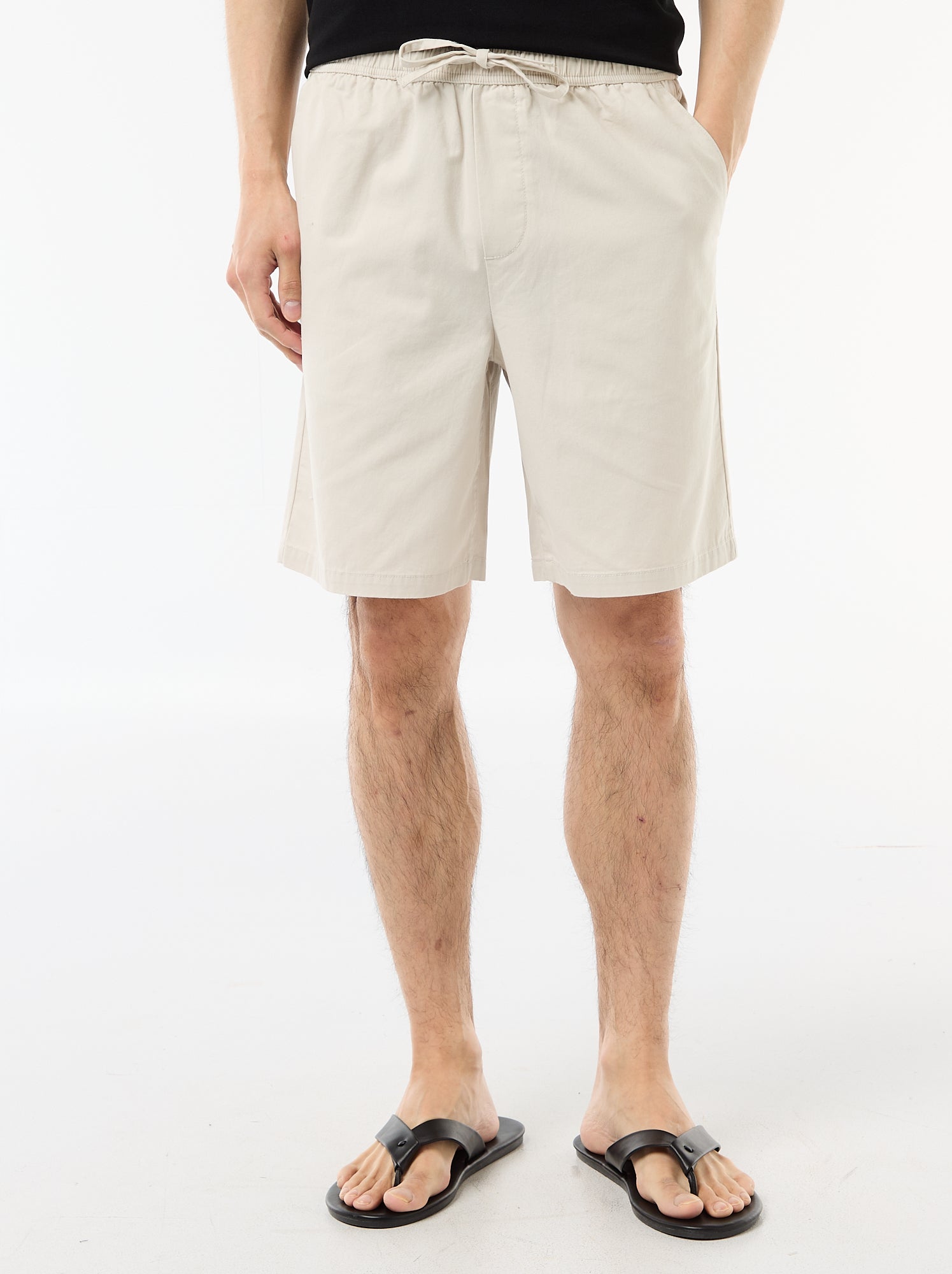Short chino uni - Gris