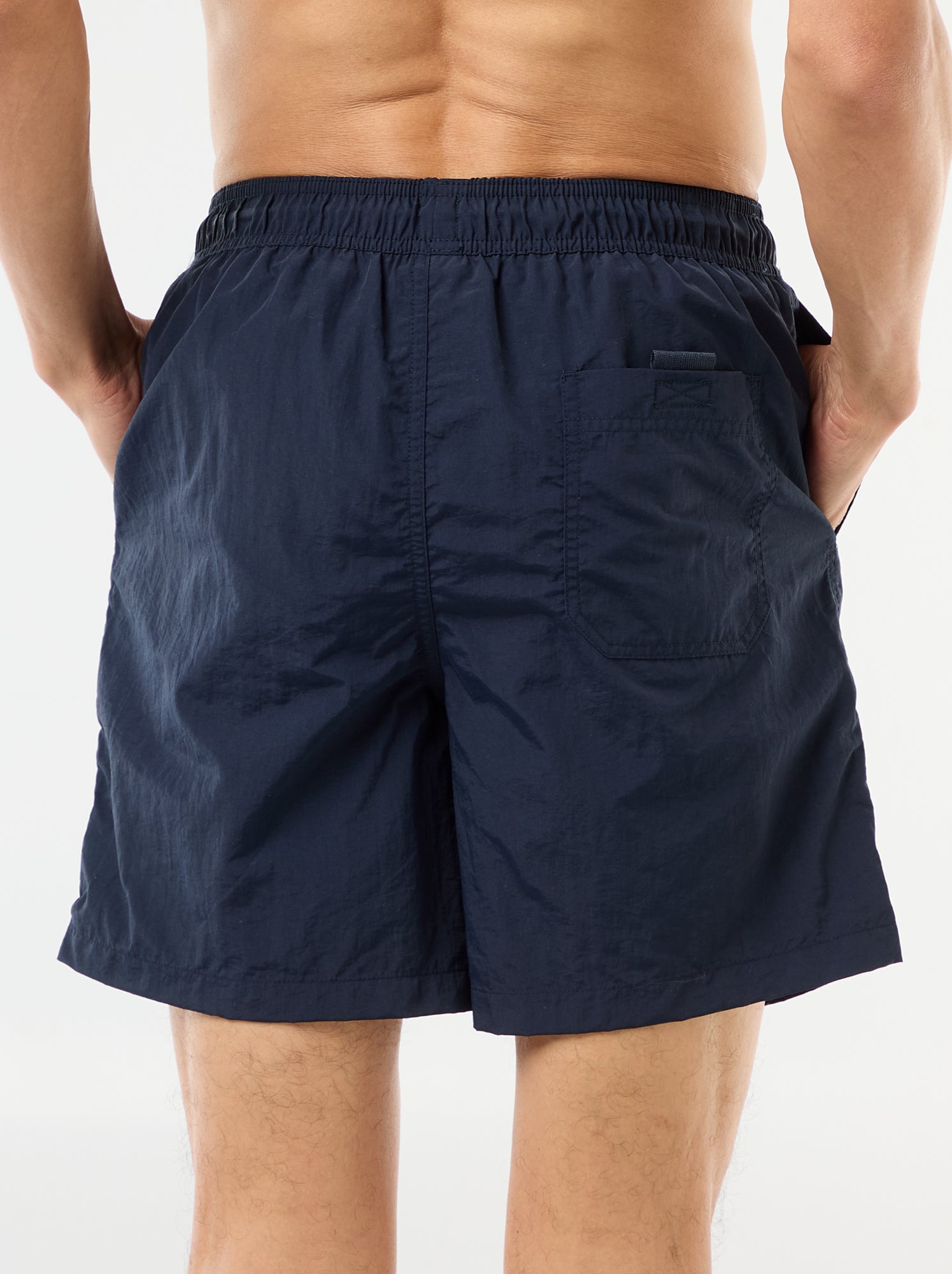 Short de bain avec grandes poches - Bleu