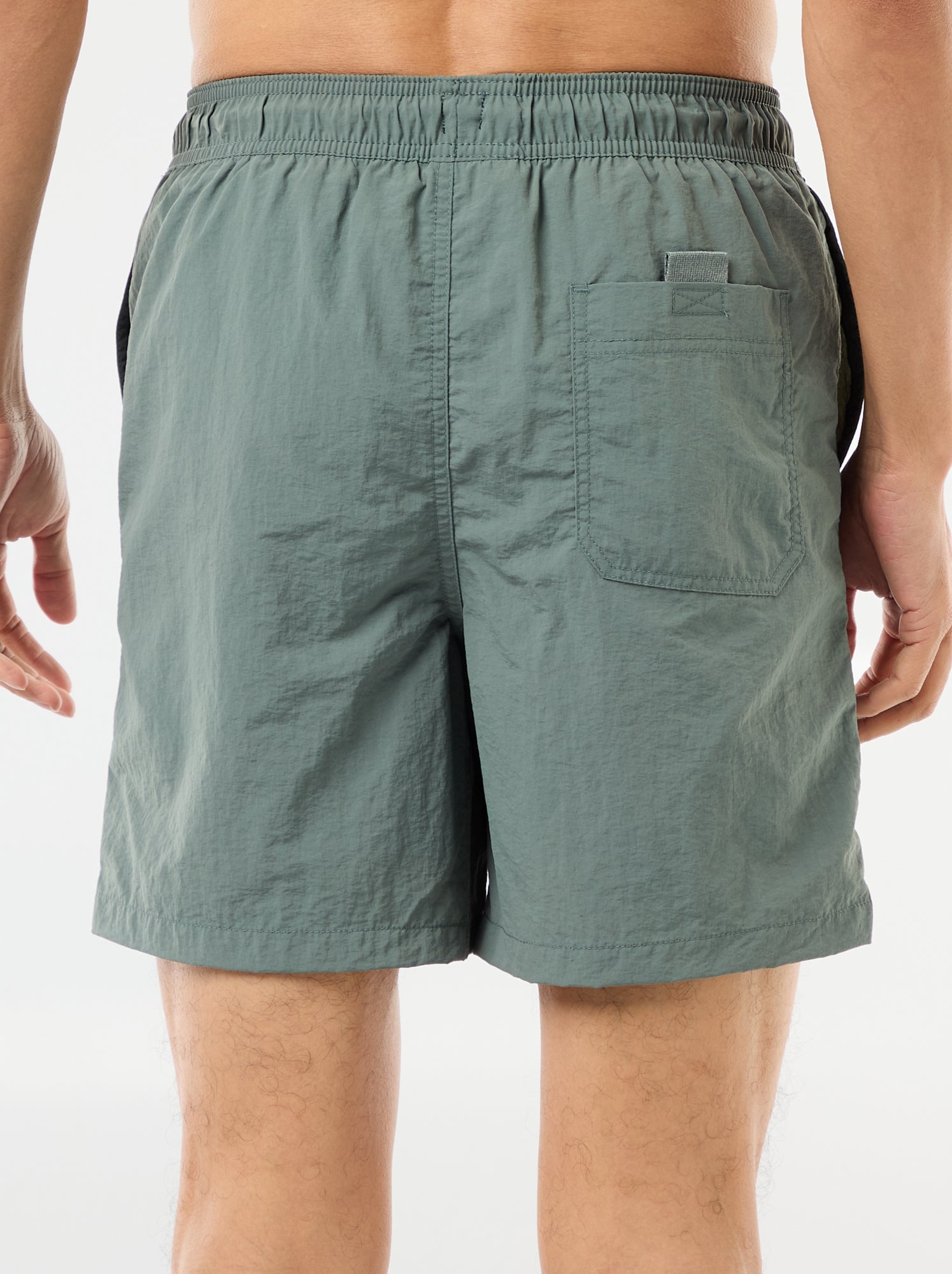 Short de bain avec grandes poches - Vert