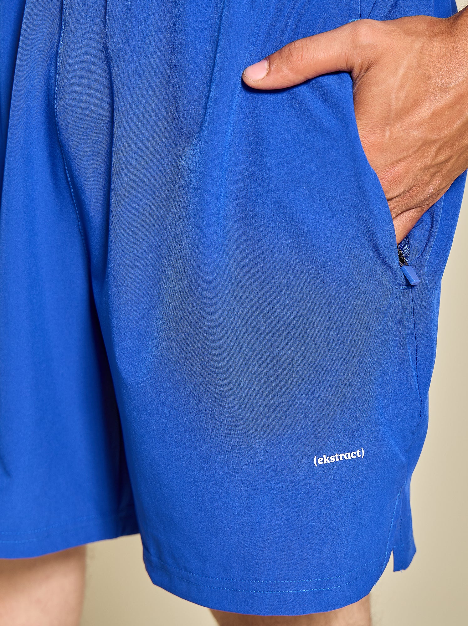 Short de running - (ekstract) - Bleu