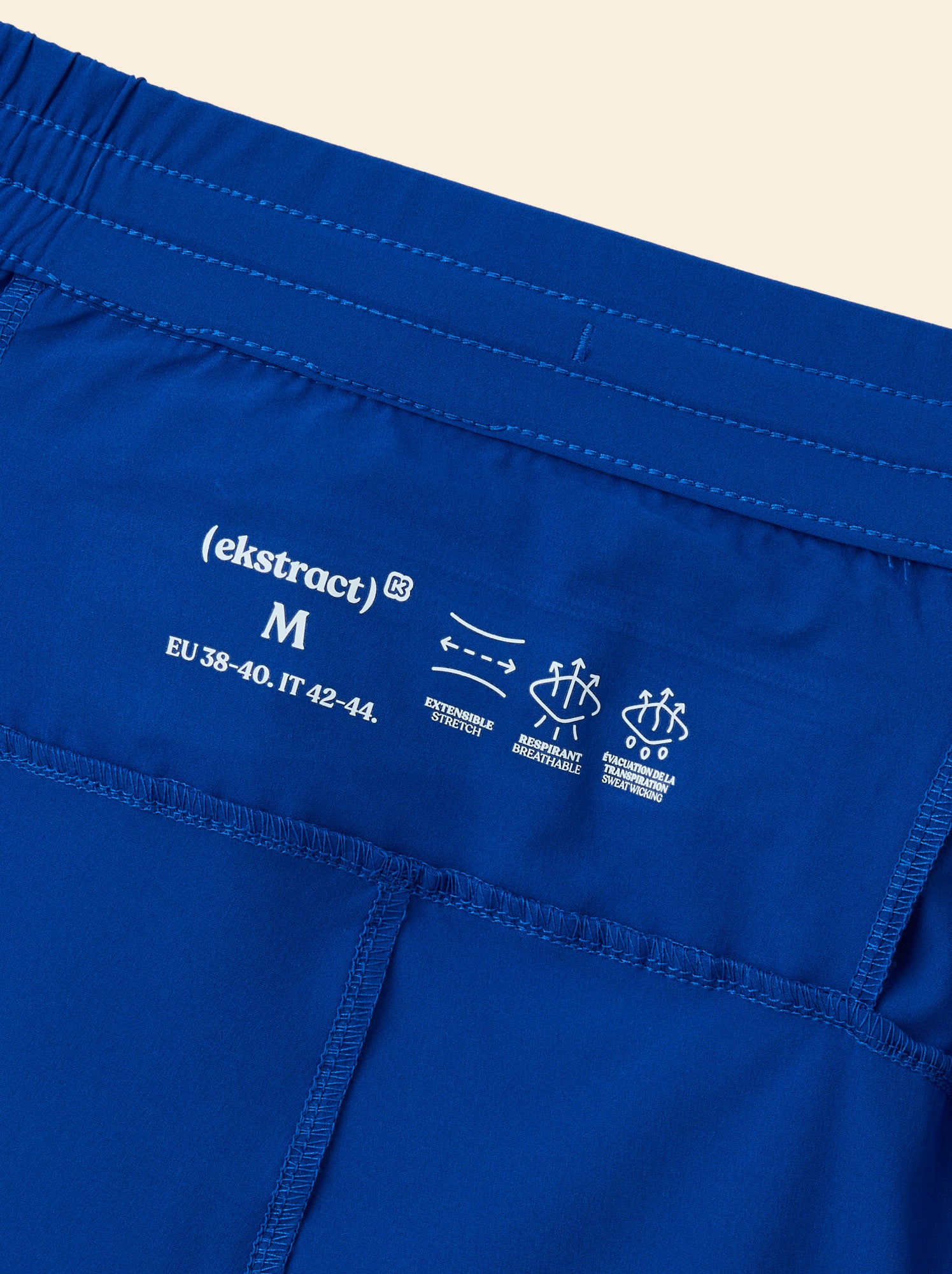 Short de running - (ekstract) - Bleu