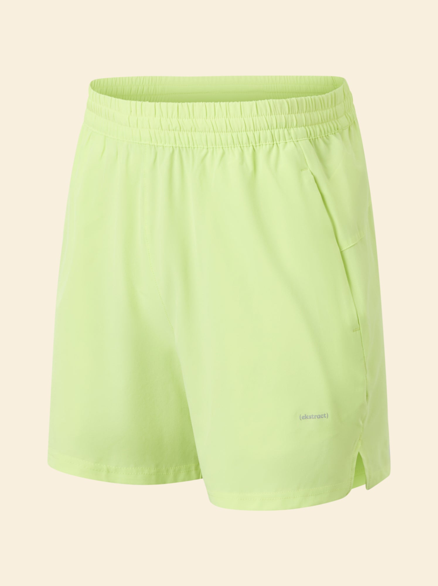 Short de running - (ekstract) - Jaune