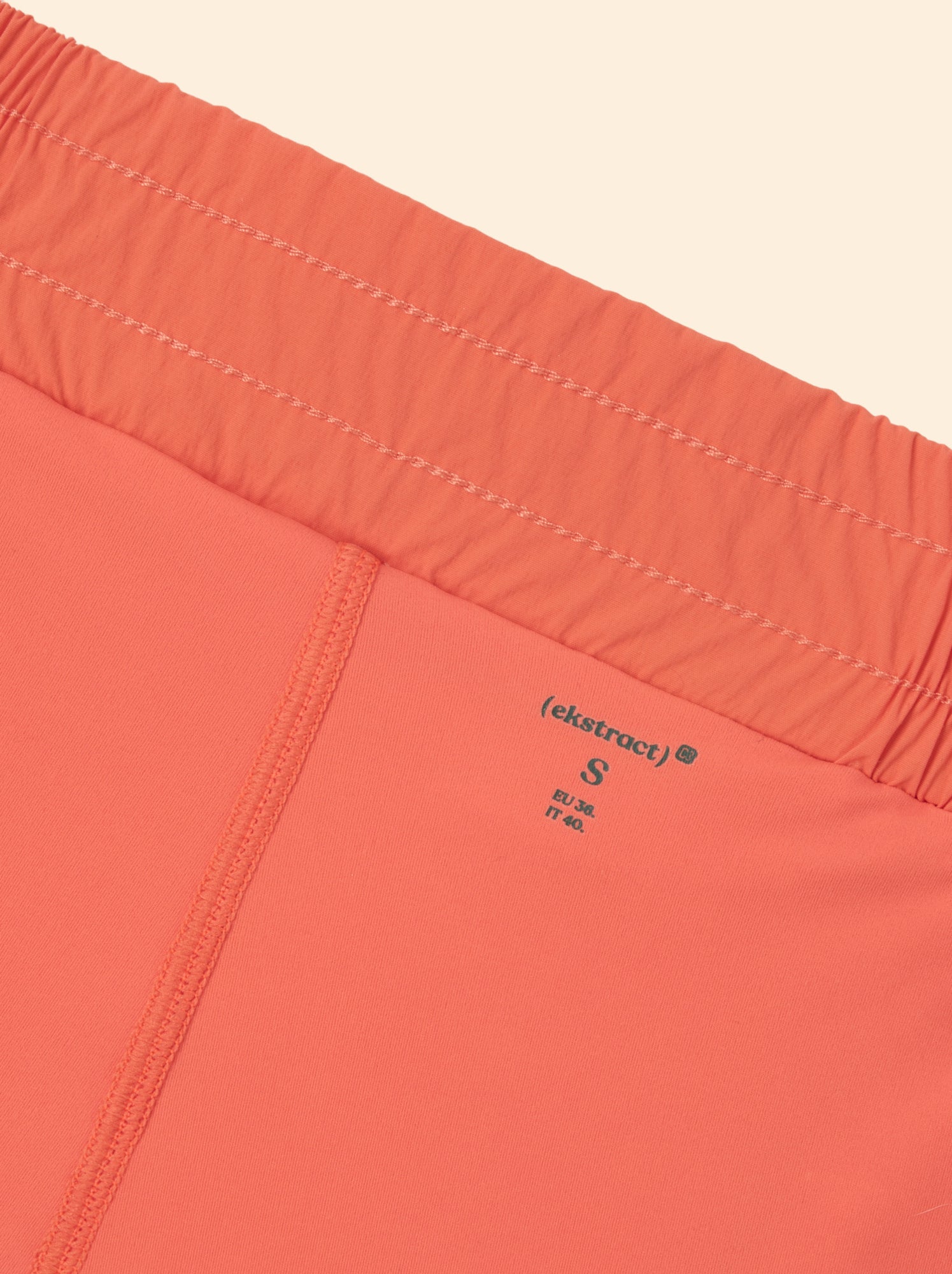 Short de running - (ekstract) - Orange