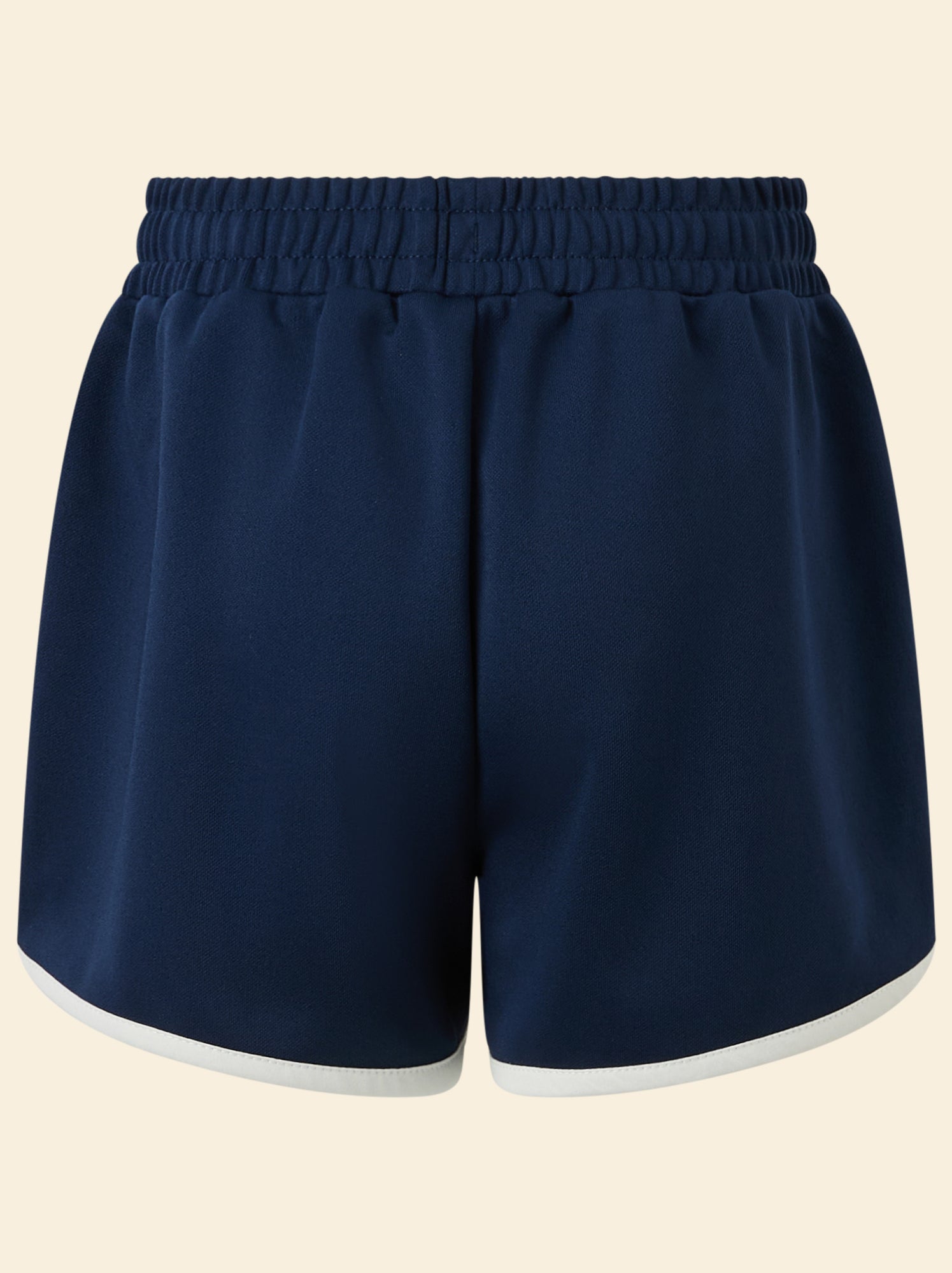 Short de sport avec bandes contrastées - (ekstract) - Bleu