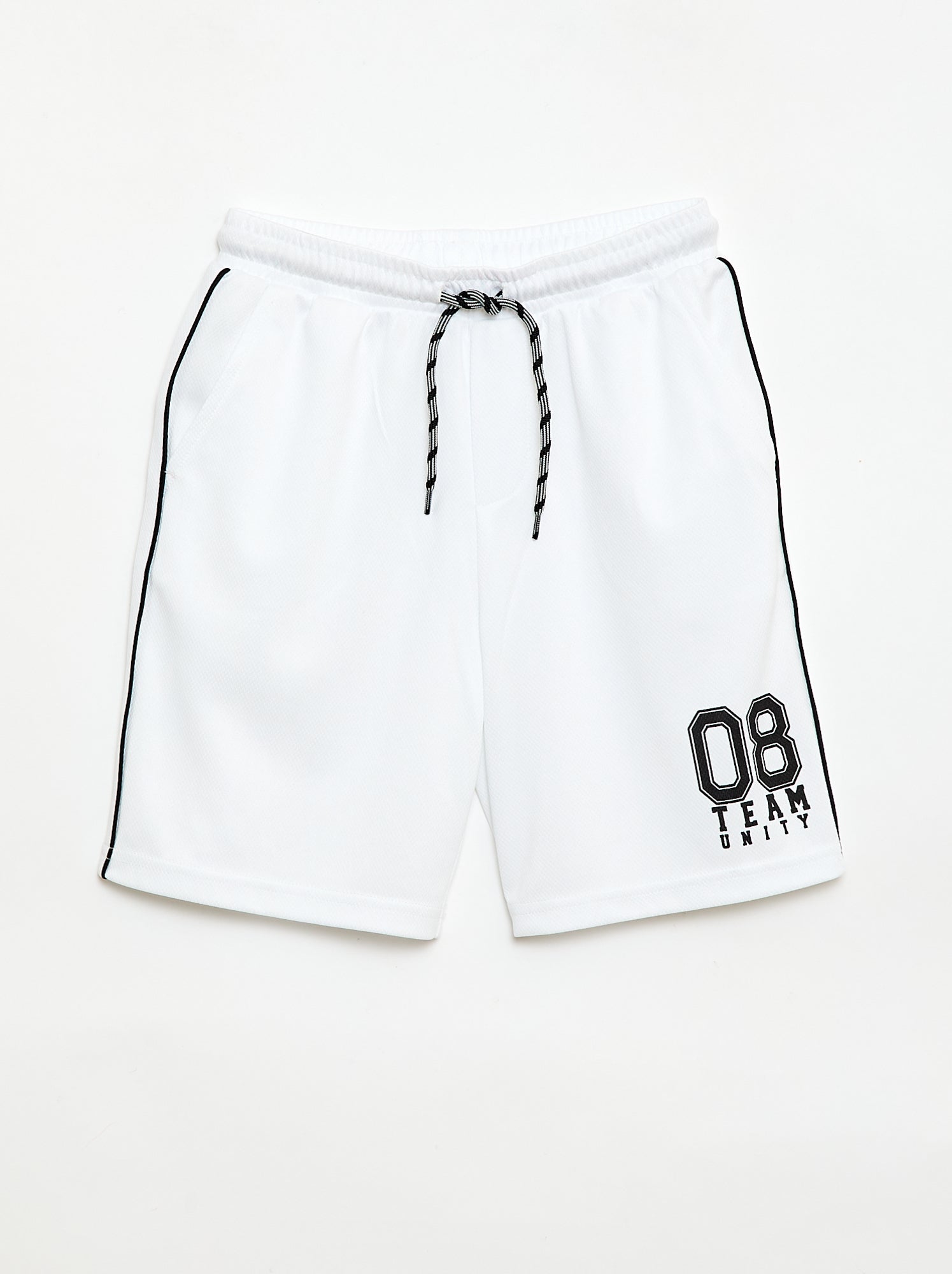 Short de sport  France - Blanc (FUU93_6)