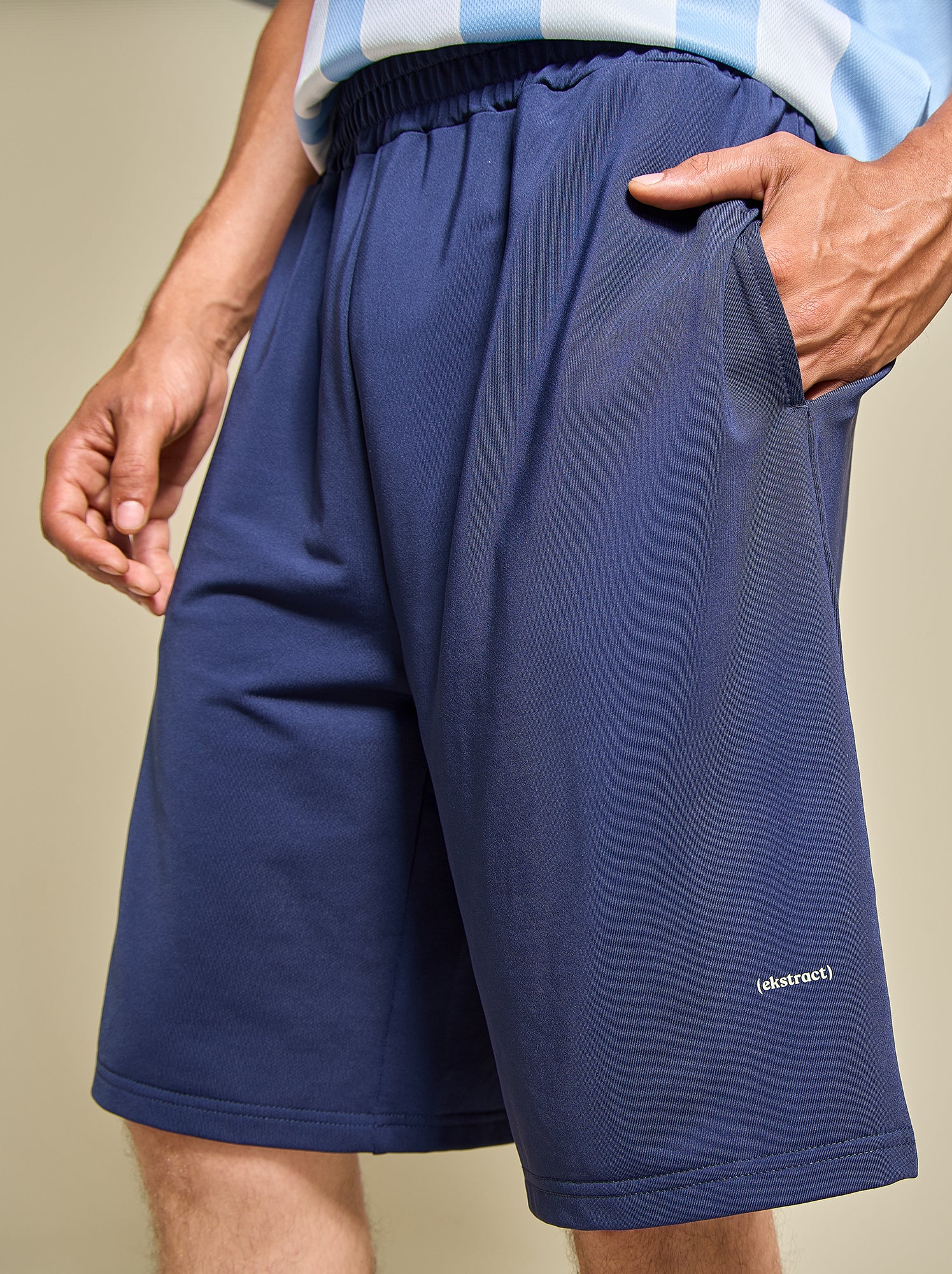 Short de sport - (ekstract) - Bleu