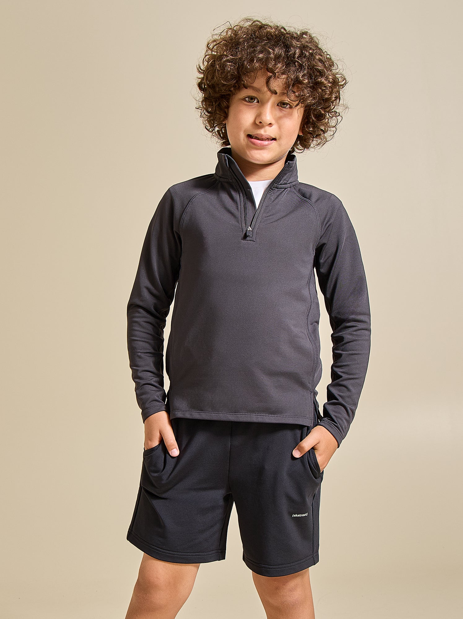 Short de sport - (ekstract) - Noir