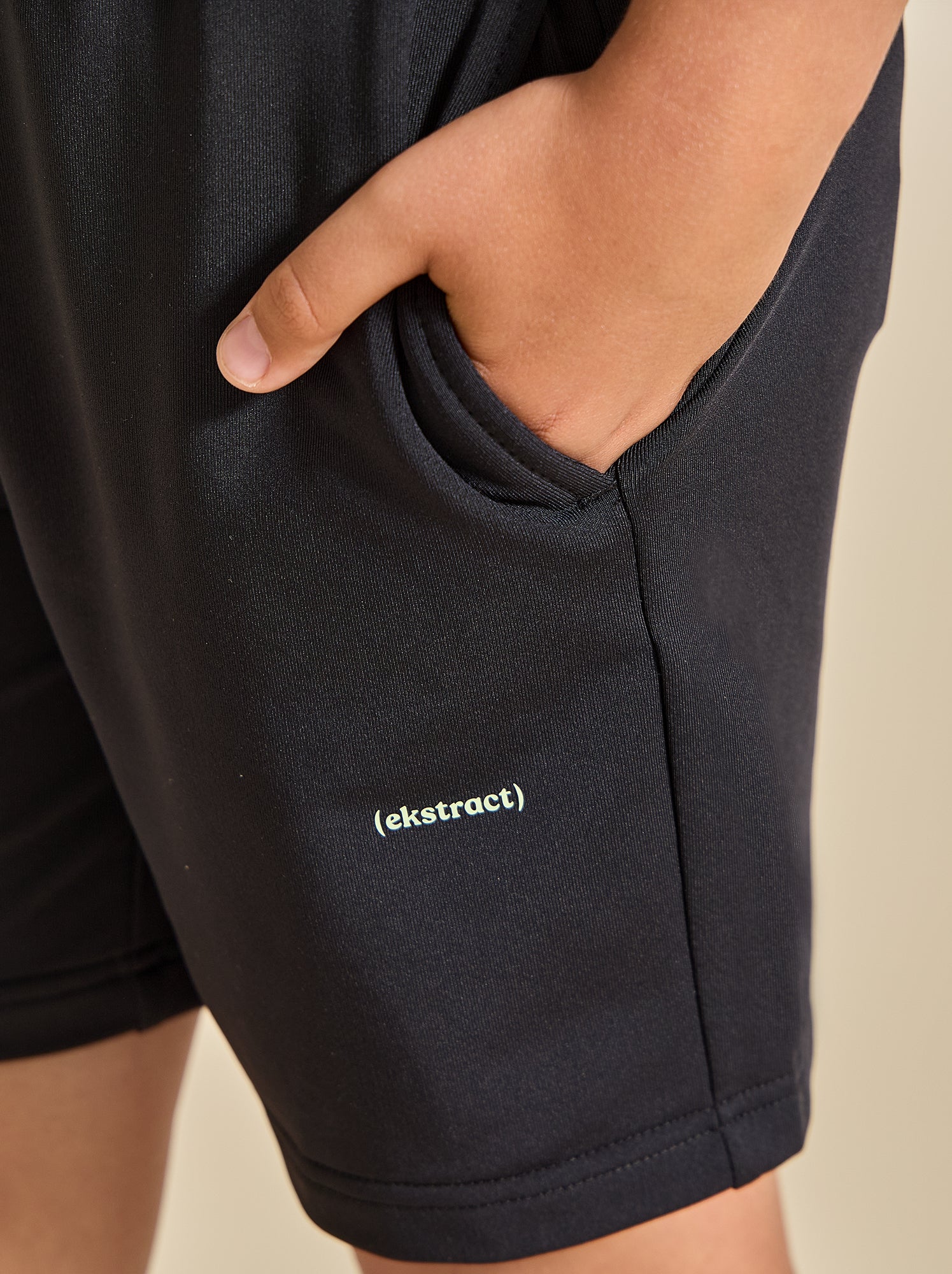Short de sport - (ekstract) - Noir