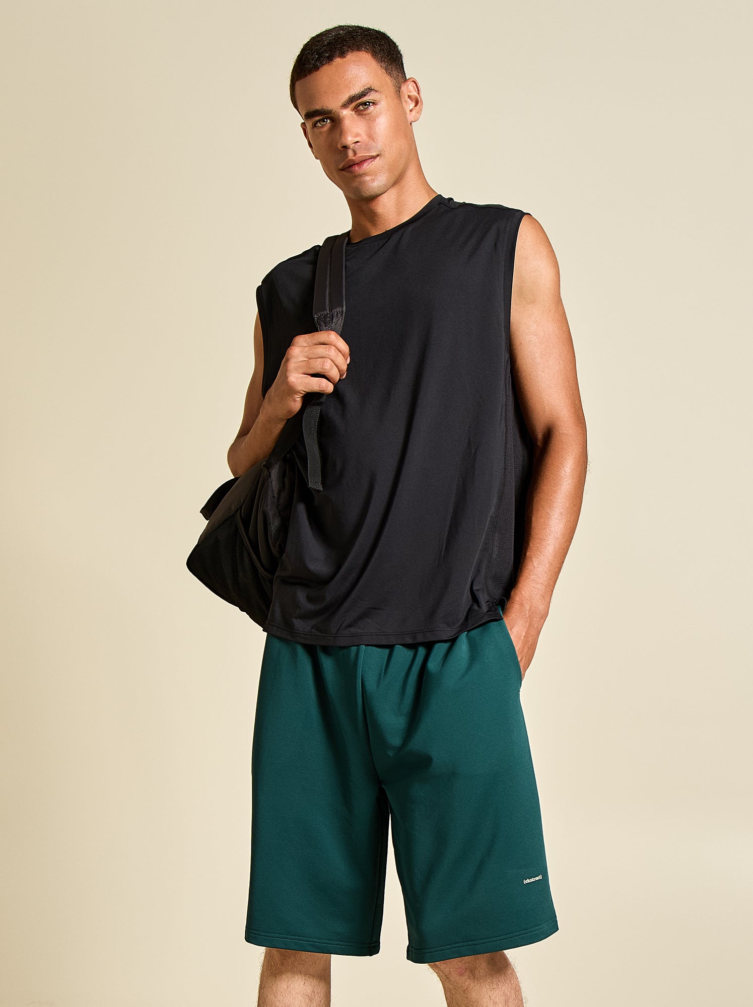 Short de sport - (ekstract) - Vert