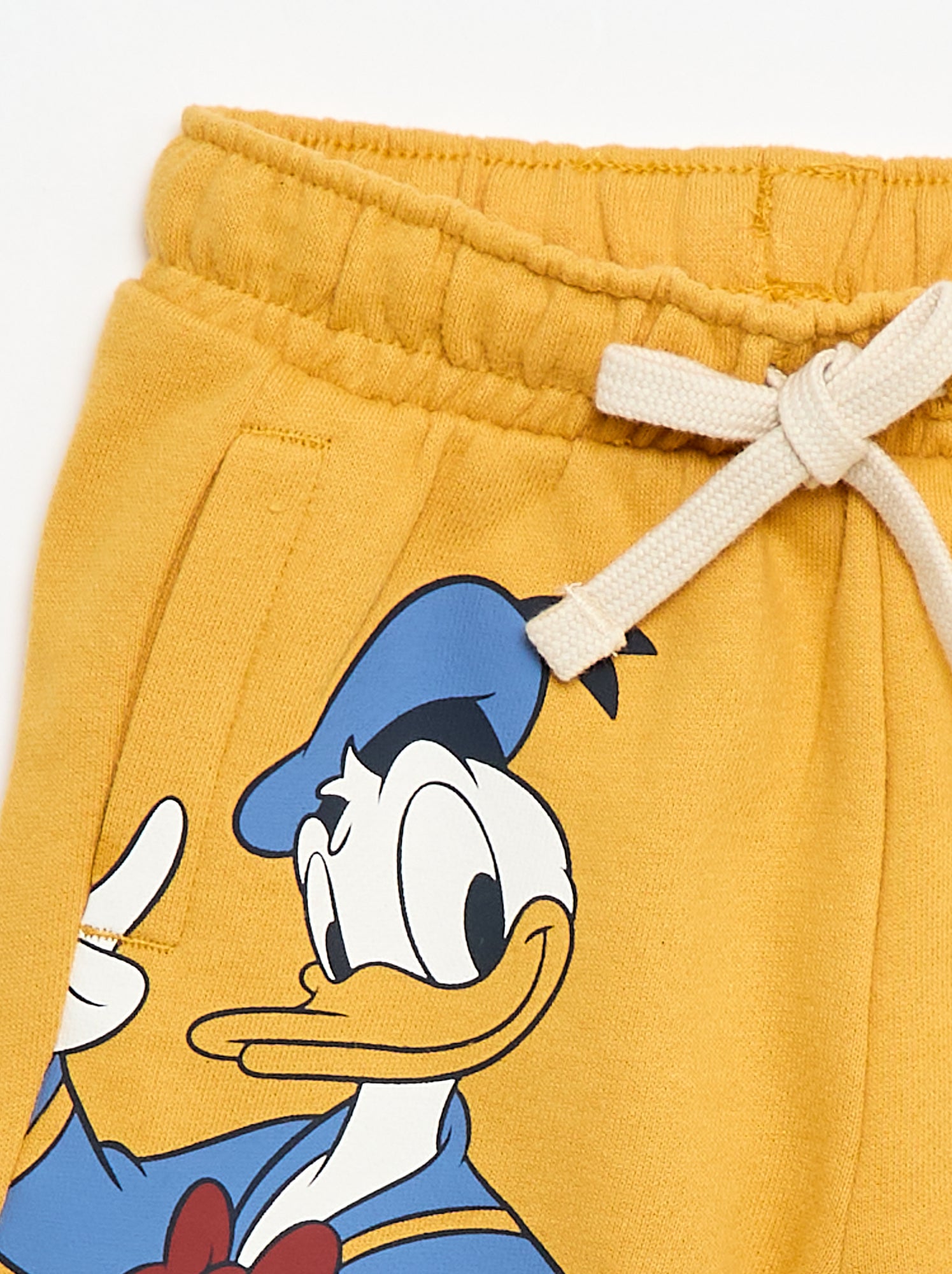 Short 'Simba' 'Disney' en molleton non gratté - Jaune