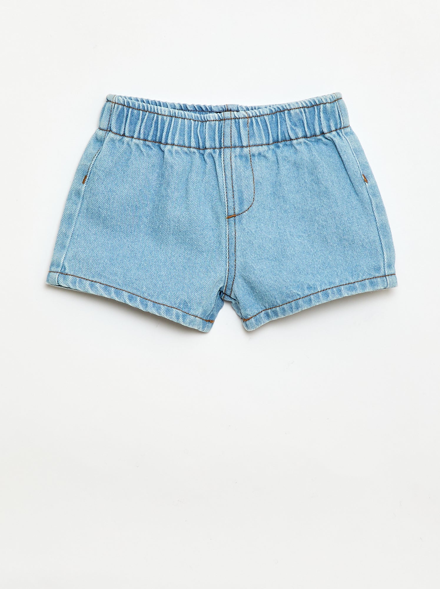 Short en denim - Bleu