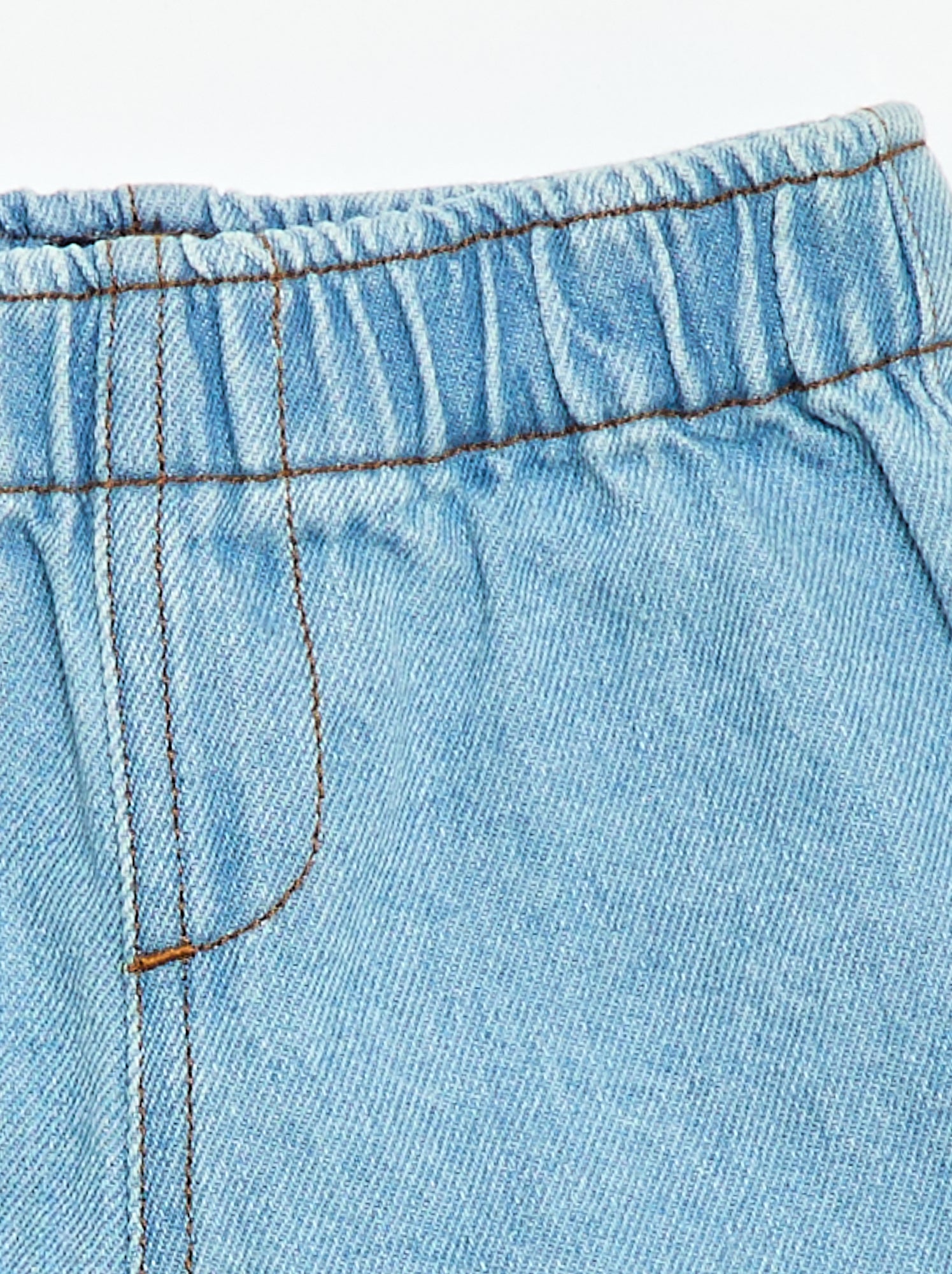 Short en denim - Bleu