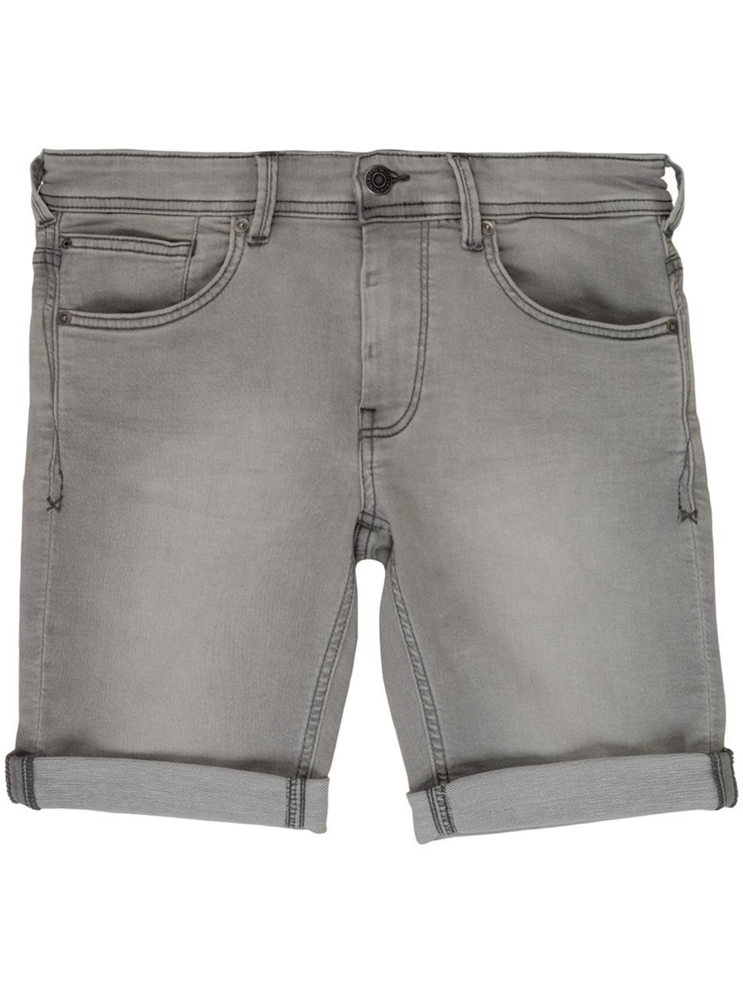 Short  foncé Jean Garçon Teddy Smith Scotty - Gris Argenté