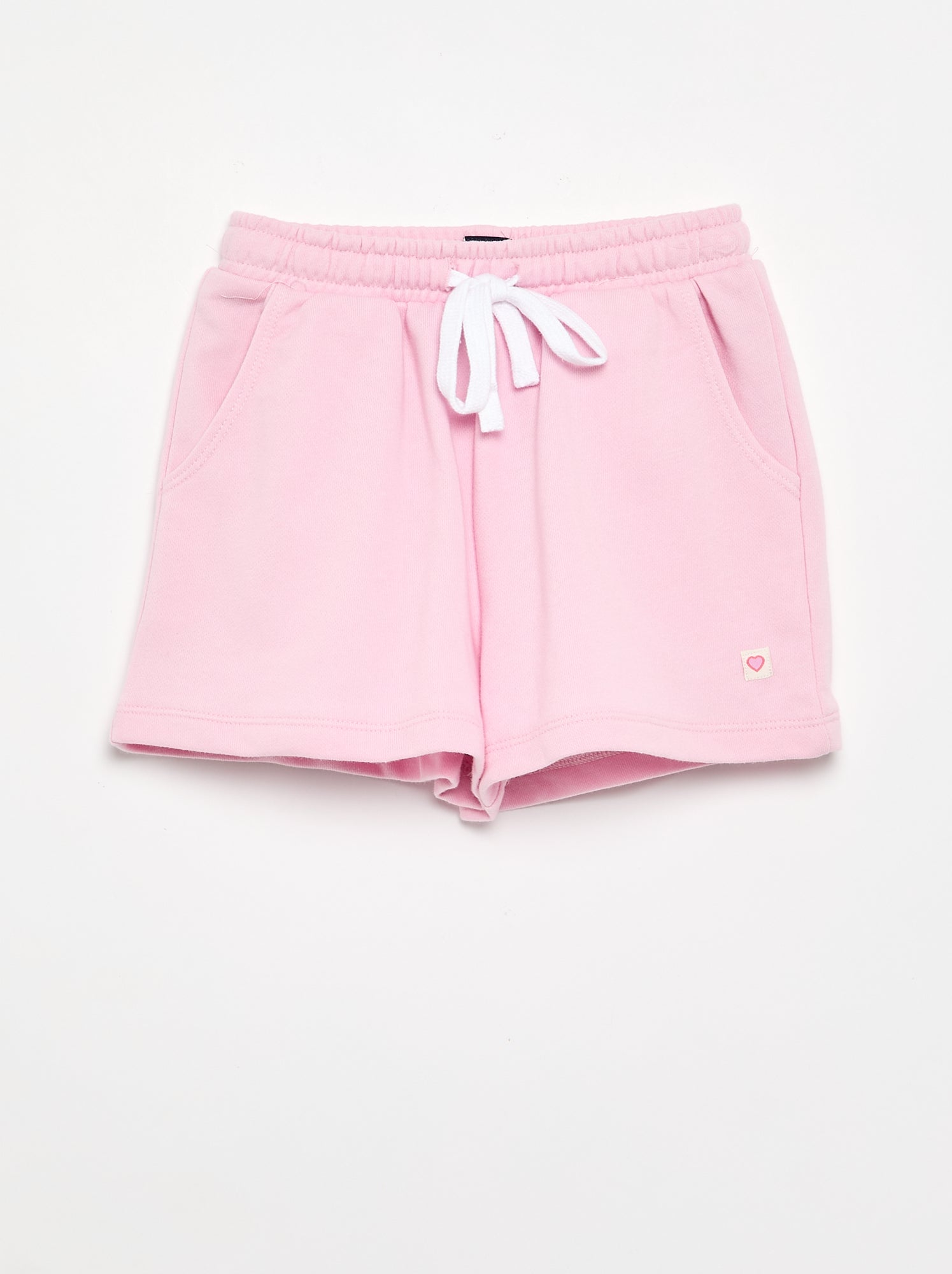 Short en molleton avec poches - Rose (GFP53_2)