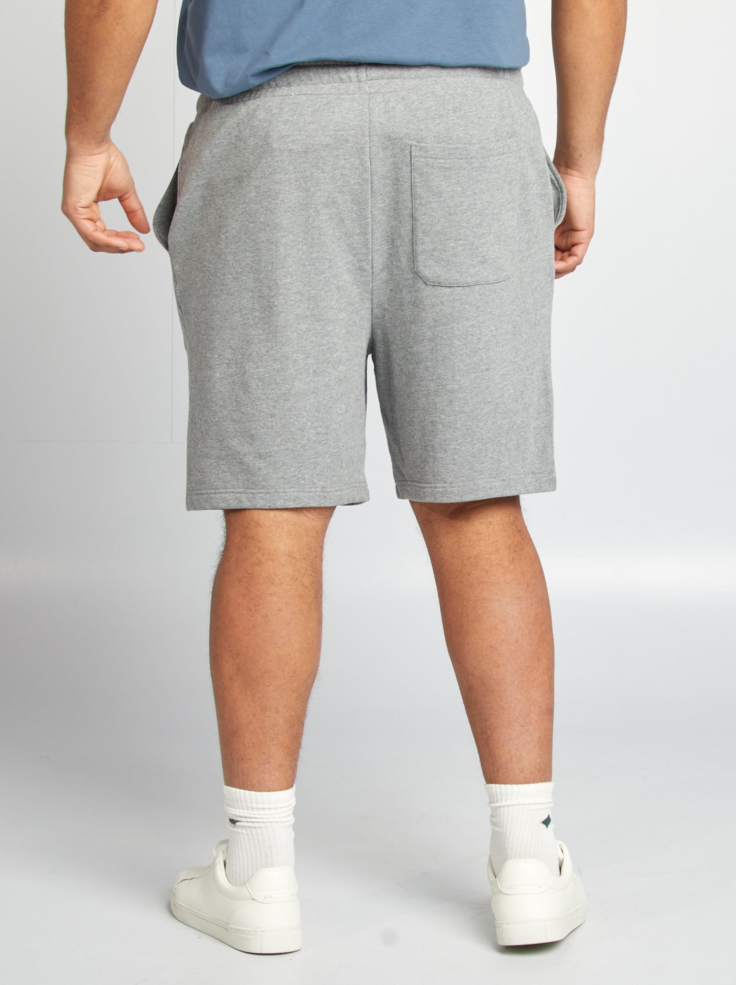 Short en molleton - Gris