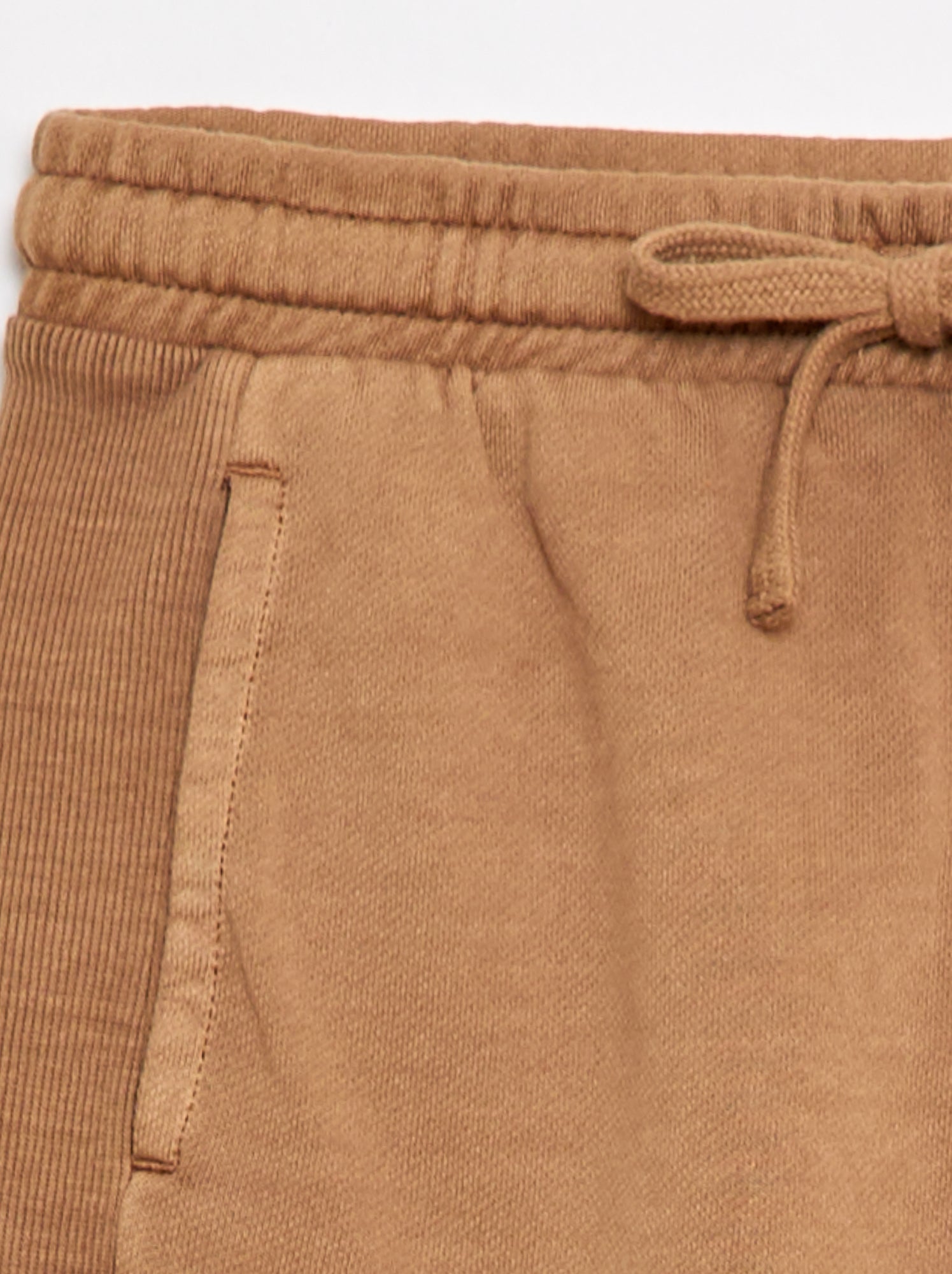 Short en molleton léger - Beige
