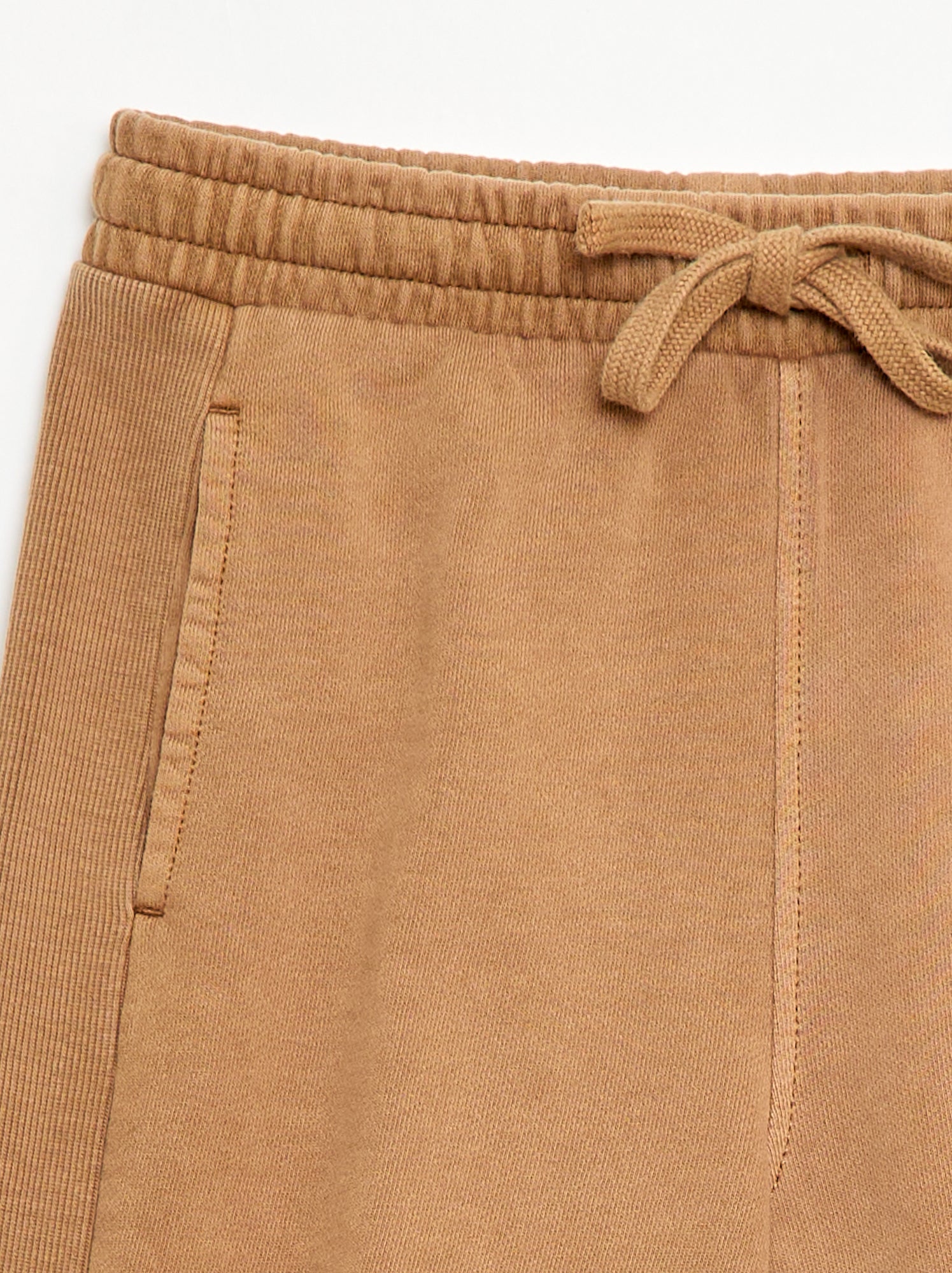 Short en molleton léger - Beige