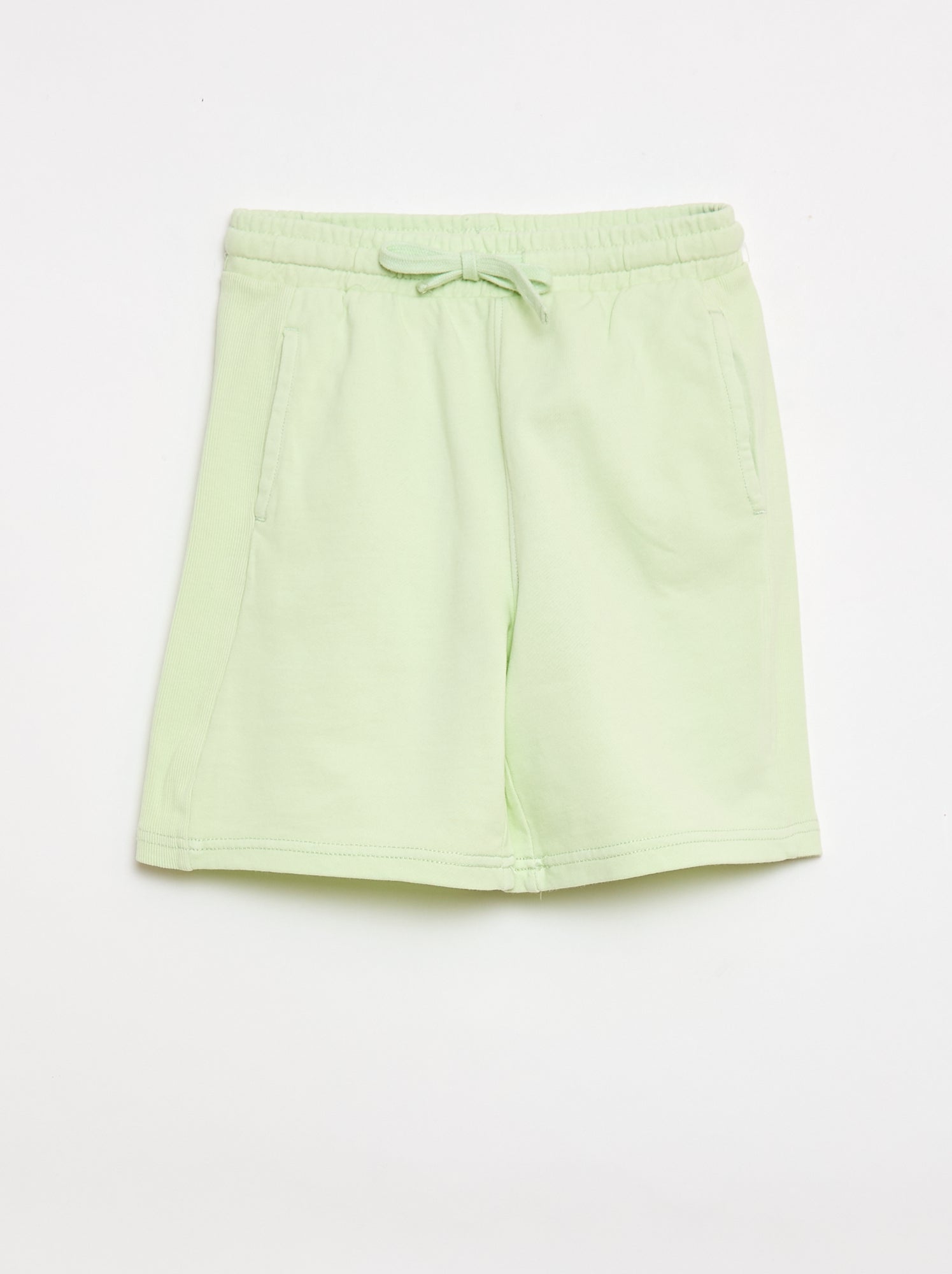 Short en molleton léger - Vert