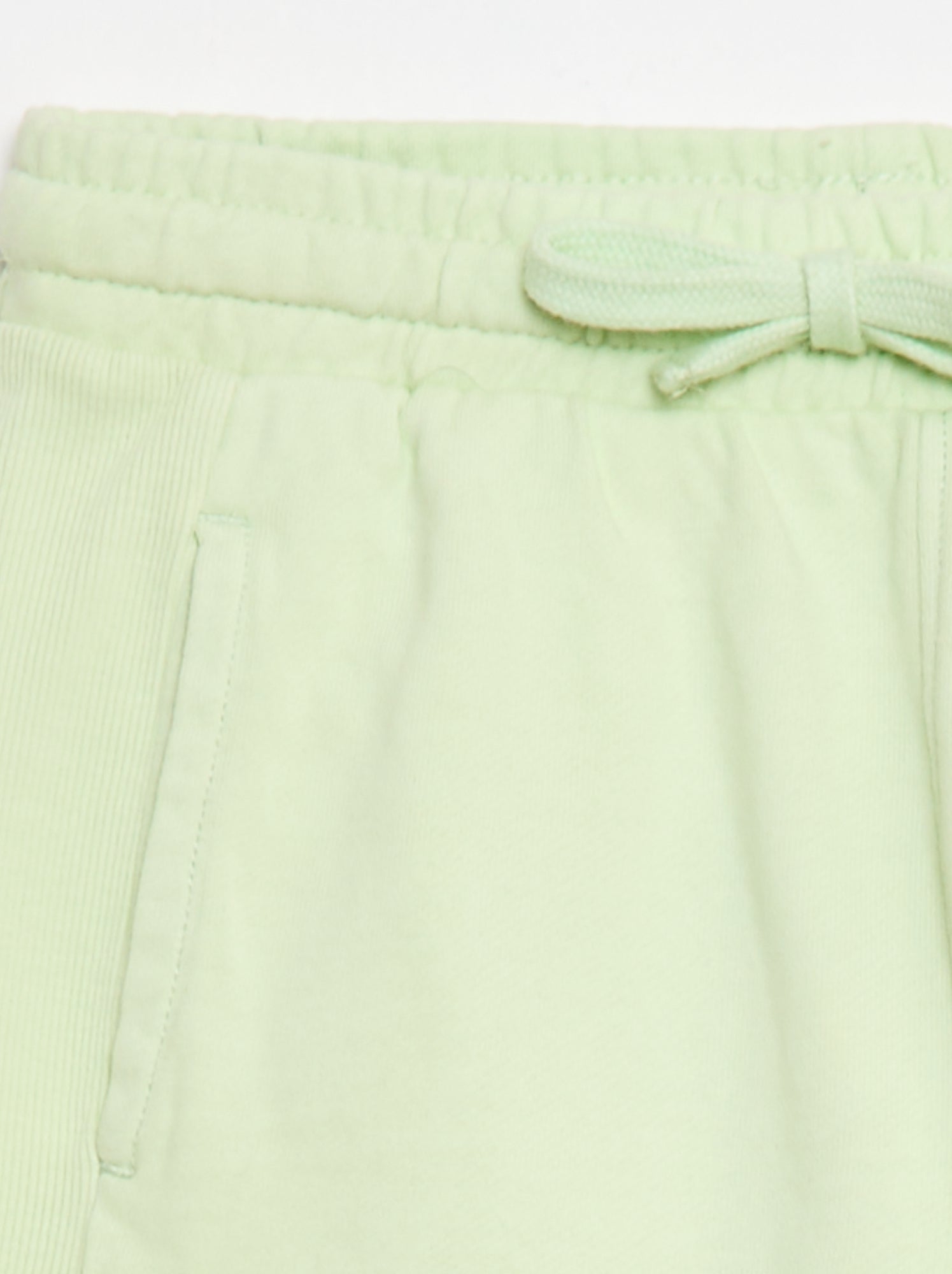 Short en molleton léger - Vert