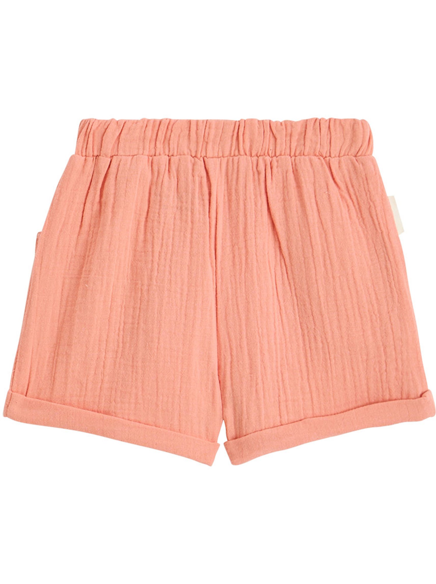 Short enfant en gaze de coton santa giulia - Orange