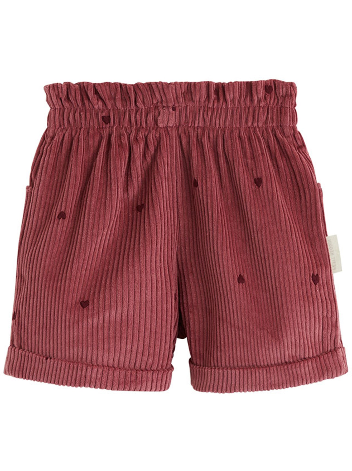 Short enfant en velours côtelé aimée - Bordeaux