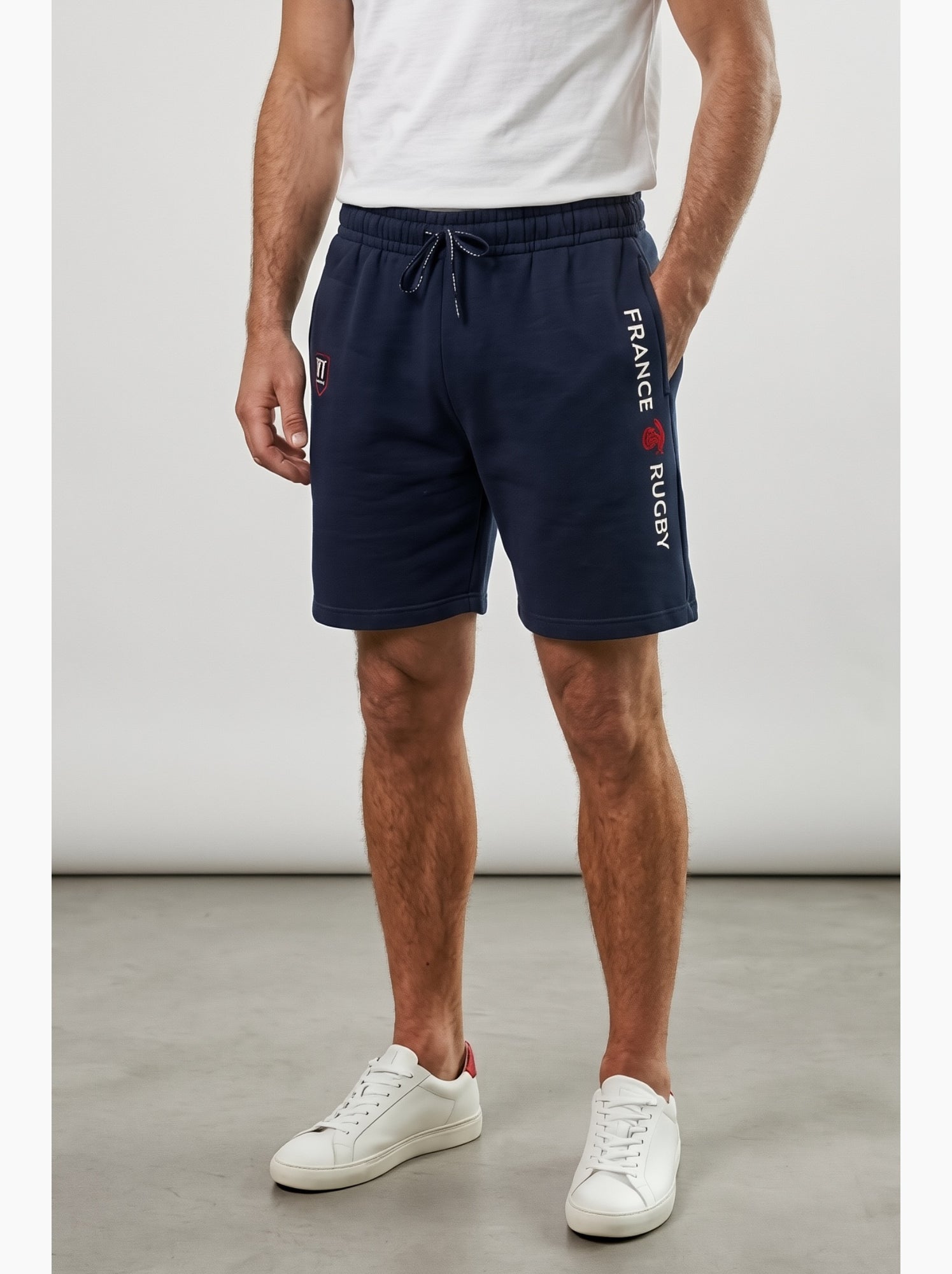 Short   équipe de france de rugby collection thierry - Bleu