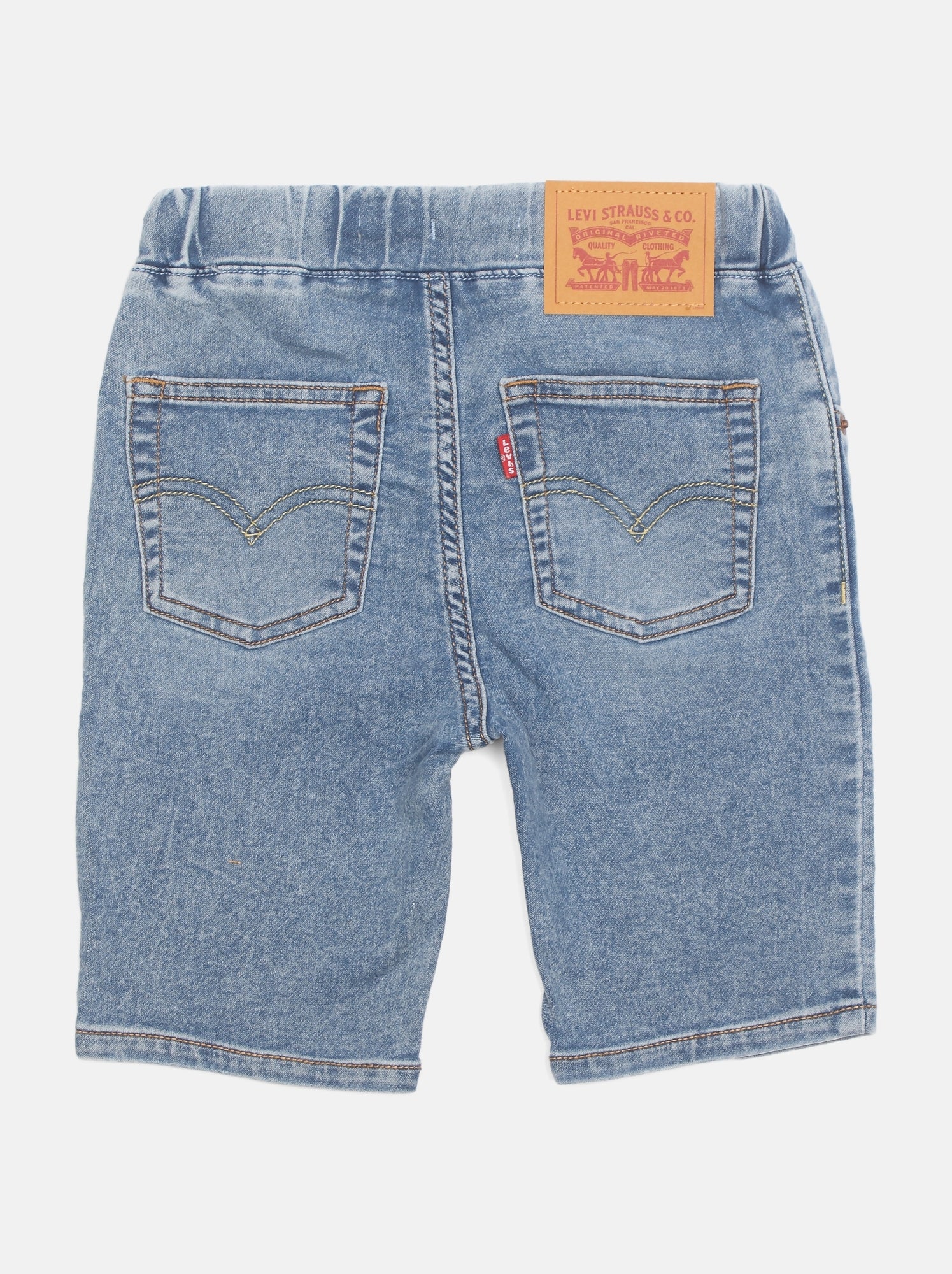 Short taille élastique - Levi's Kids - Bleu azur