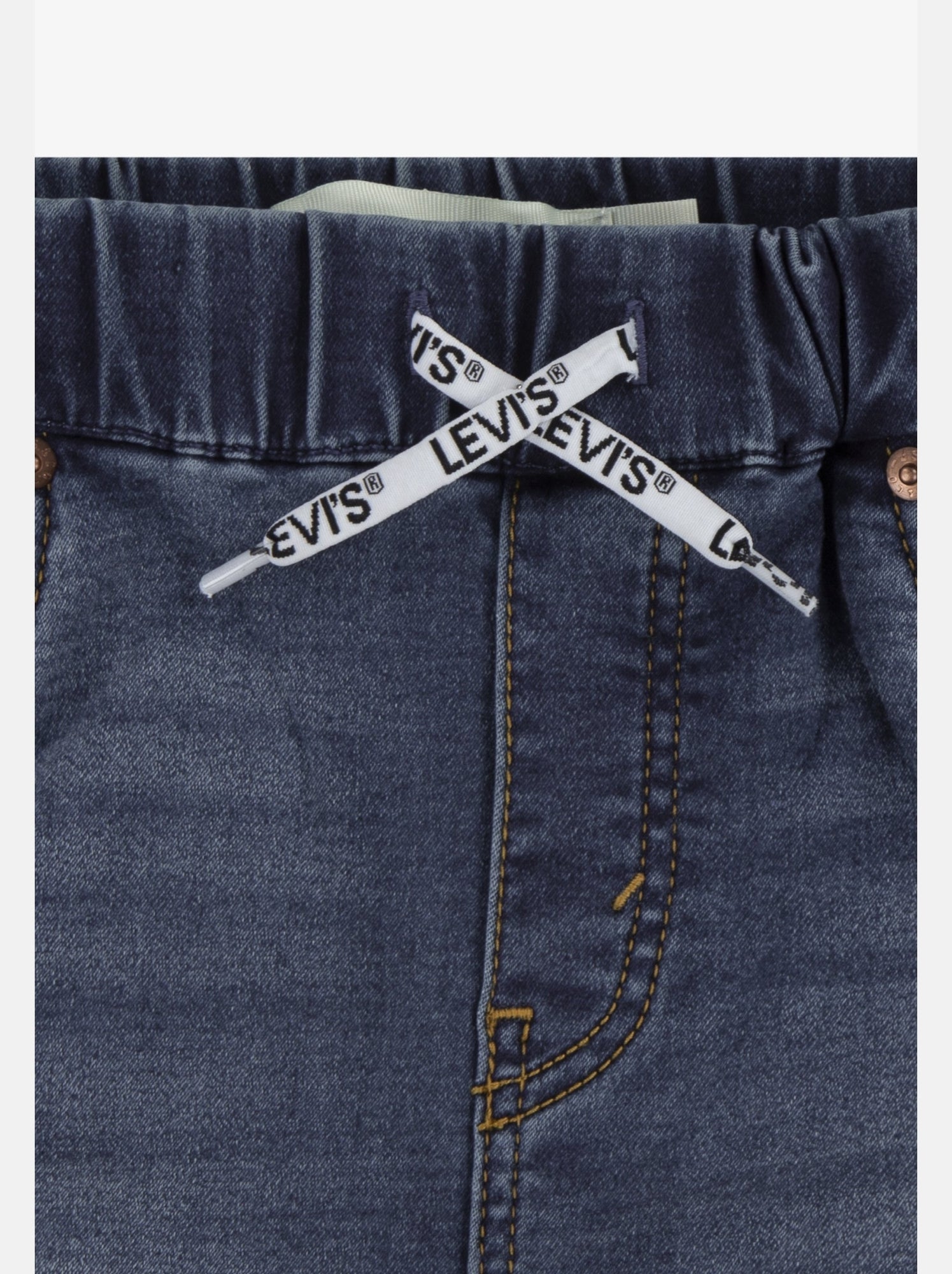 Short taille élastique - Levi's Kids - Bleu foncé