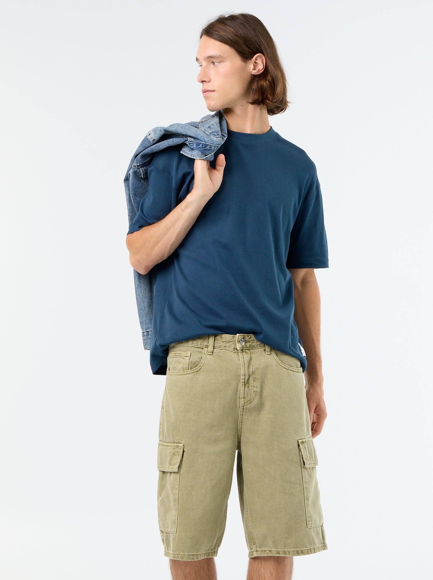 Short uni multipoches - Kaki
