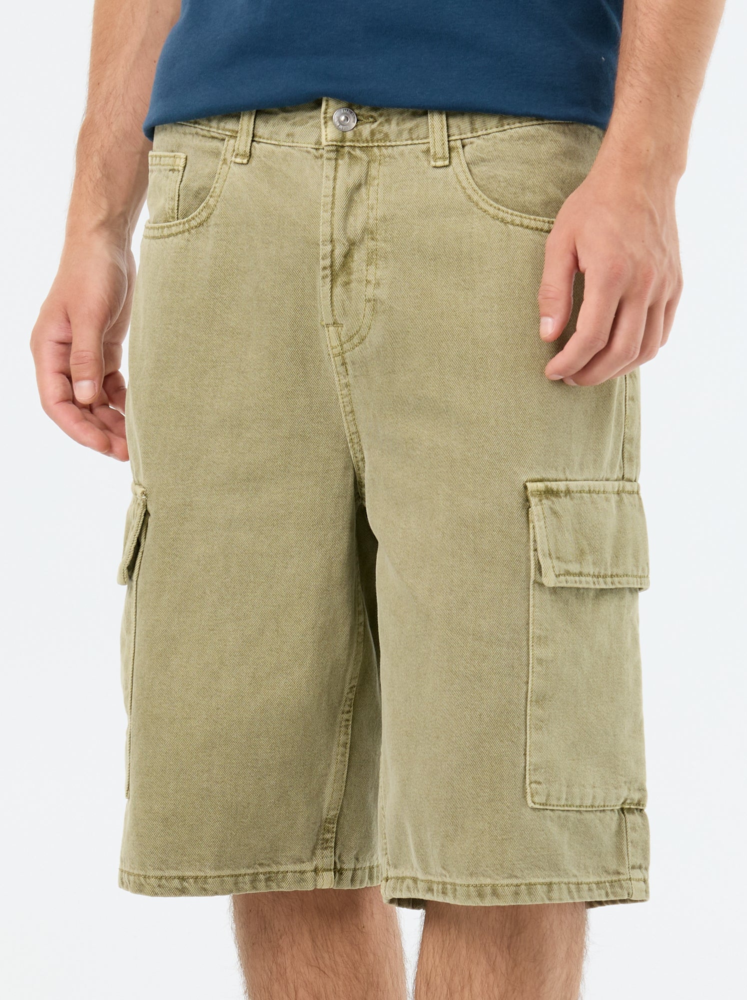 Short uni multipoches - Kaki