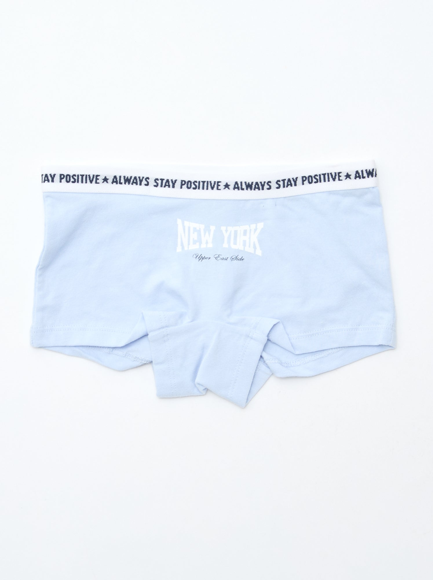Shorties en jersey - Lot de 3 - Bleu