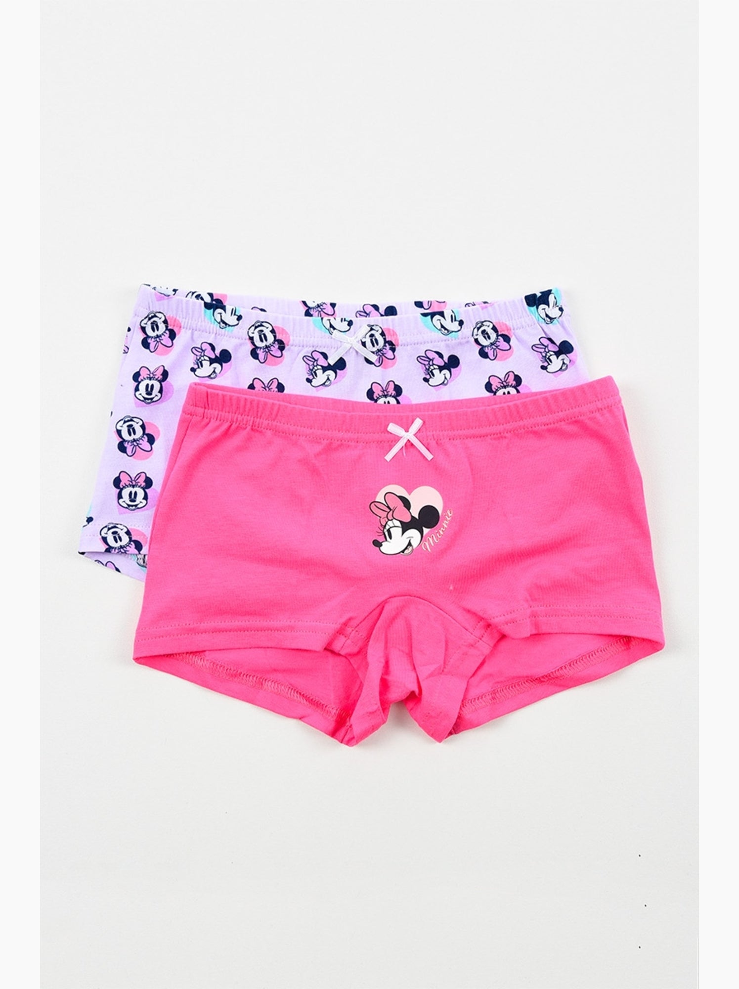Shorty Minnie Mouse | Licence Officielle - Rose/Blanc