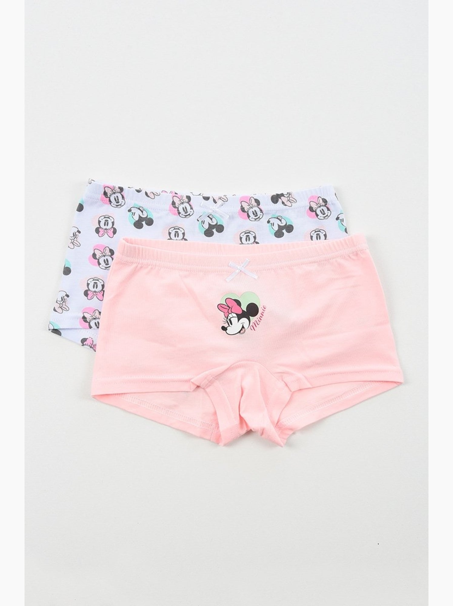 Shorty Minnie Mouse | Licence Officielle - Rose/Blanc