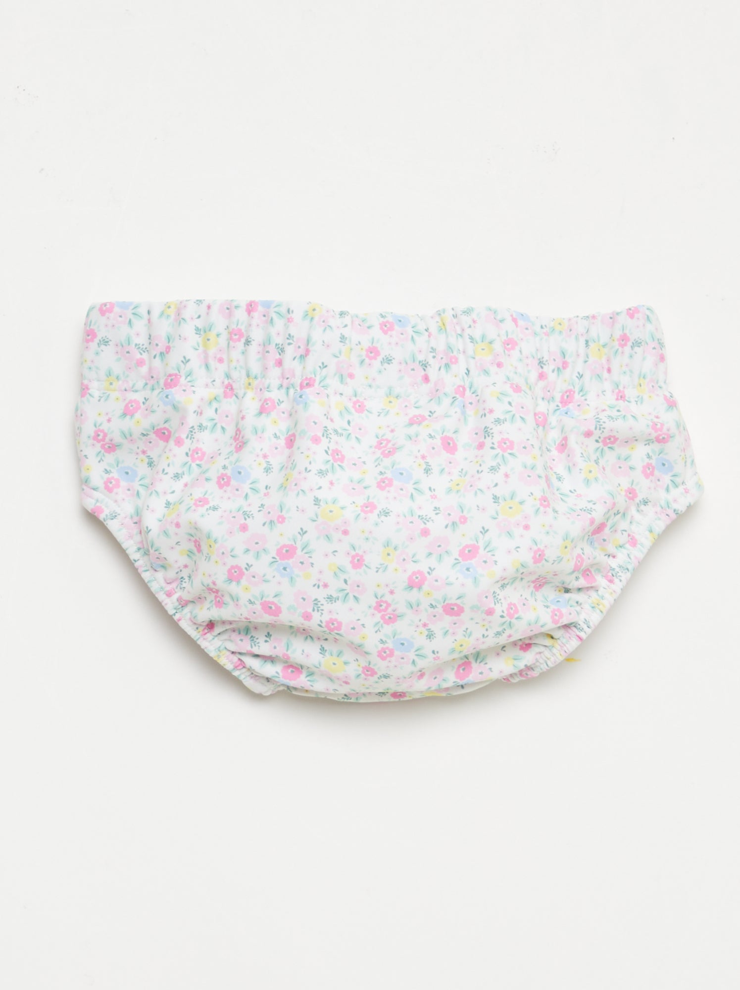 Slip de bain à motifs - Blanc