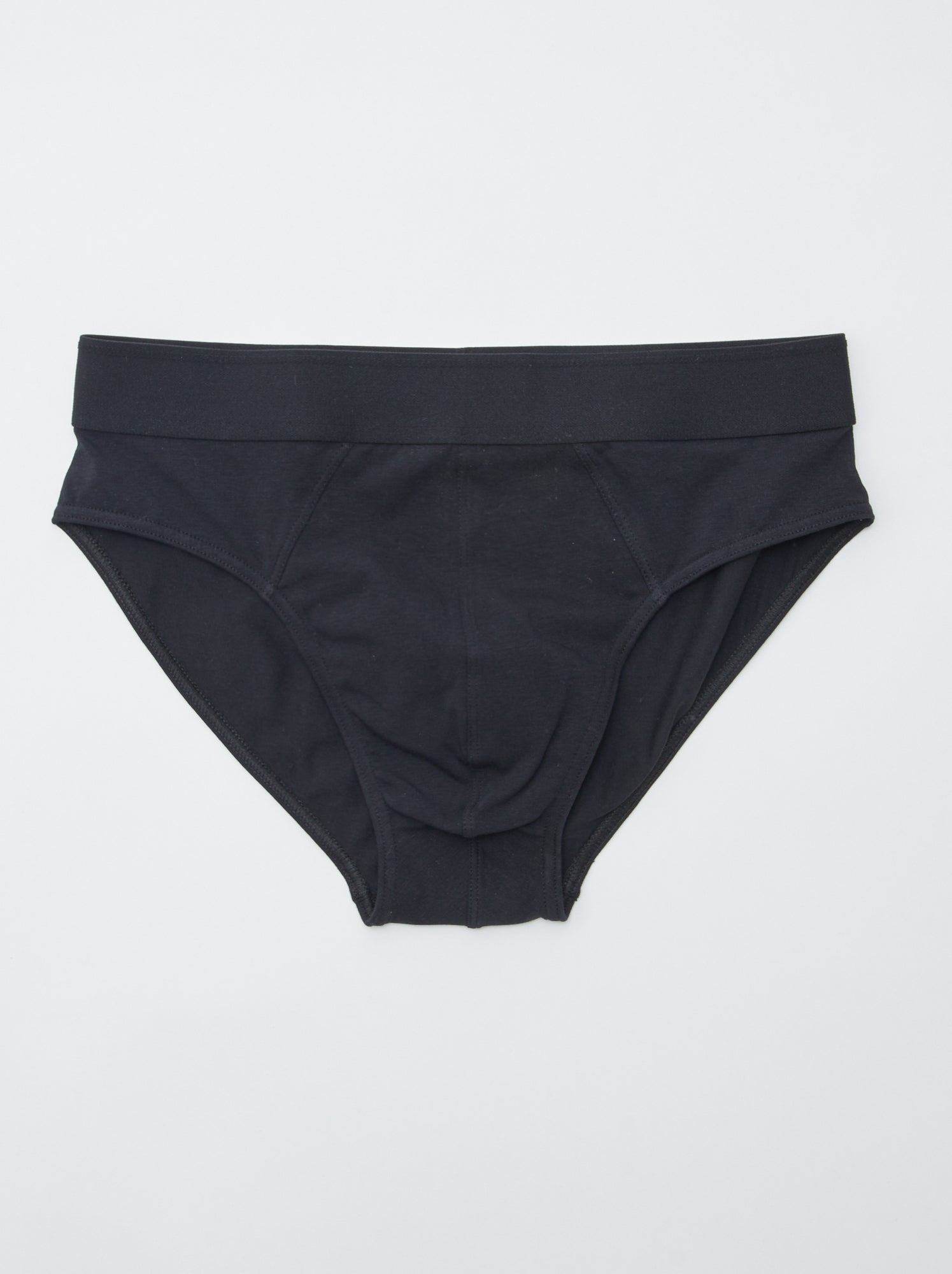Slips en jersey - lot de 7 - Noir