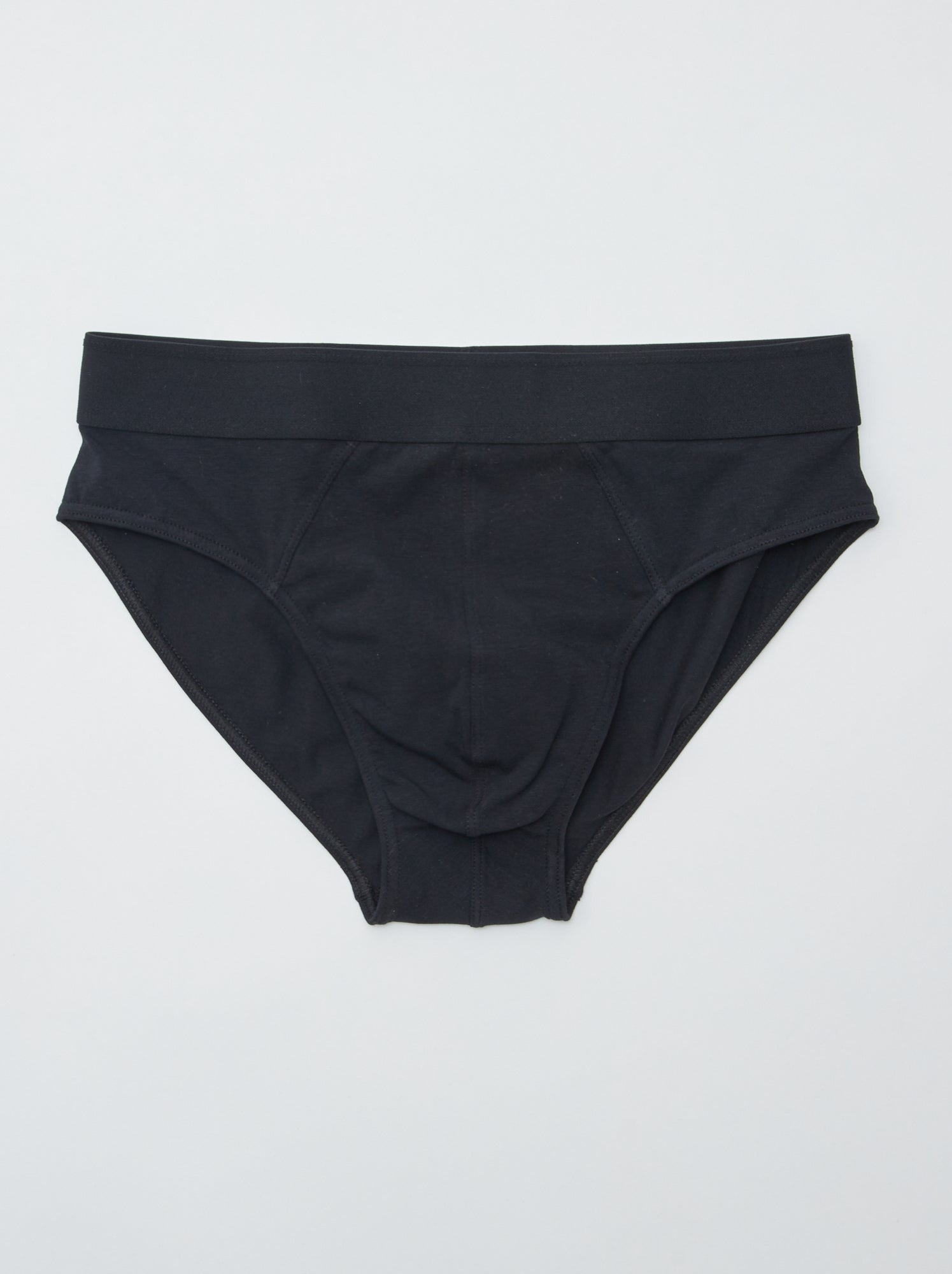 Slips en jersey - lot de 7 - Noir