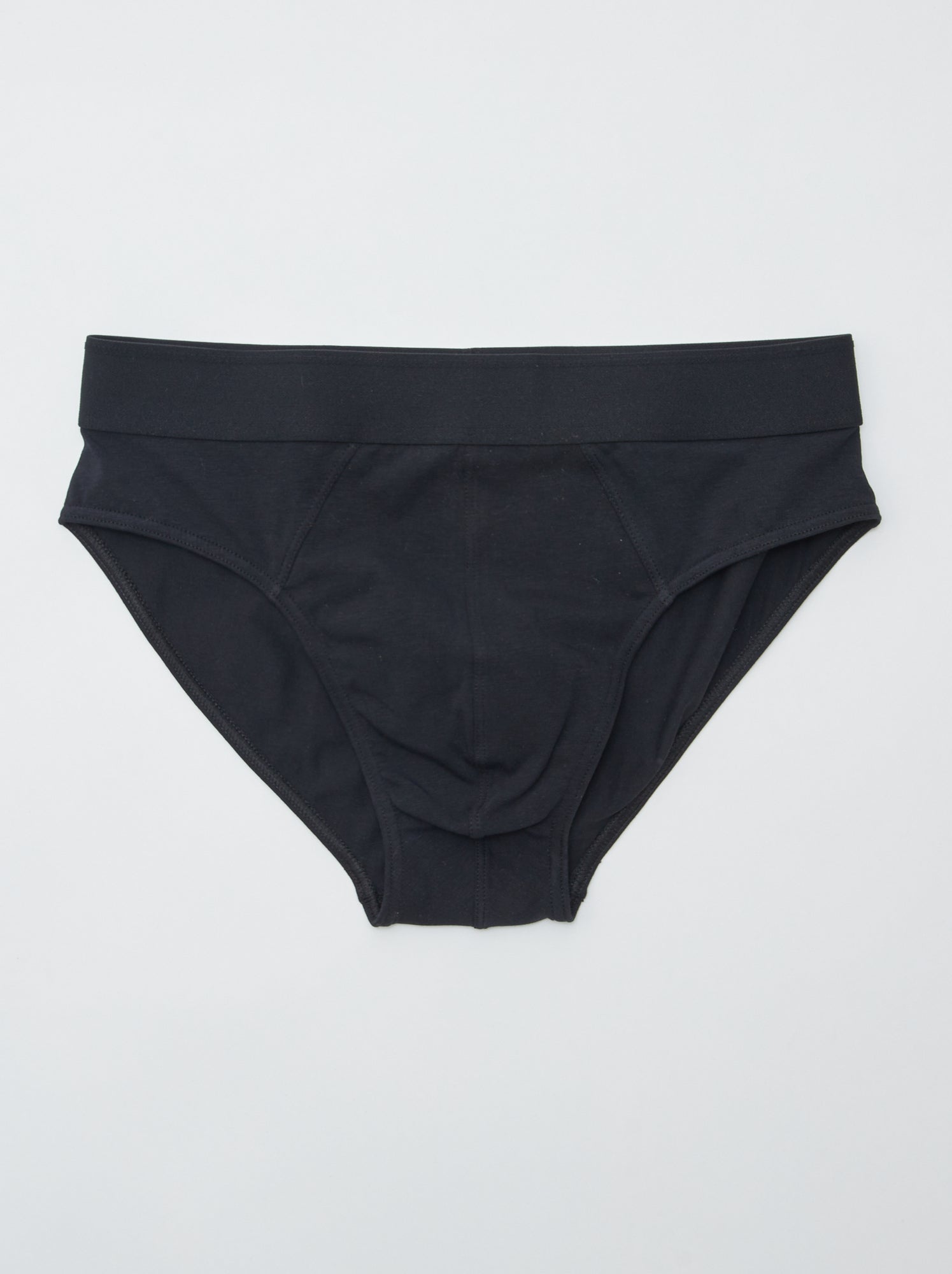 Slips en jersey - lot de 7 - Noir