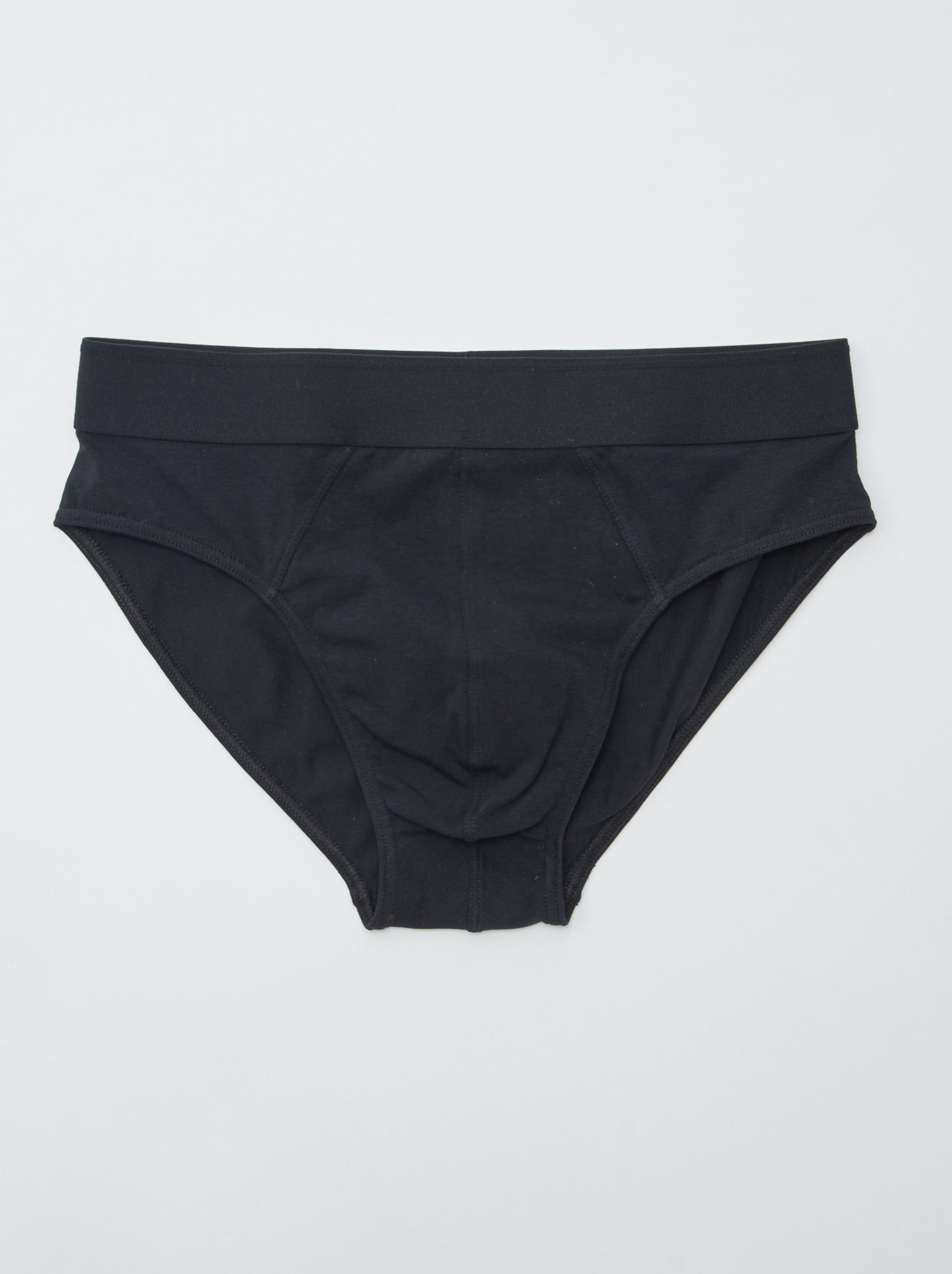 Slips en jersey - lot de 7 - Noir