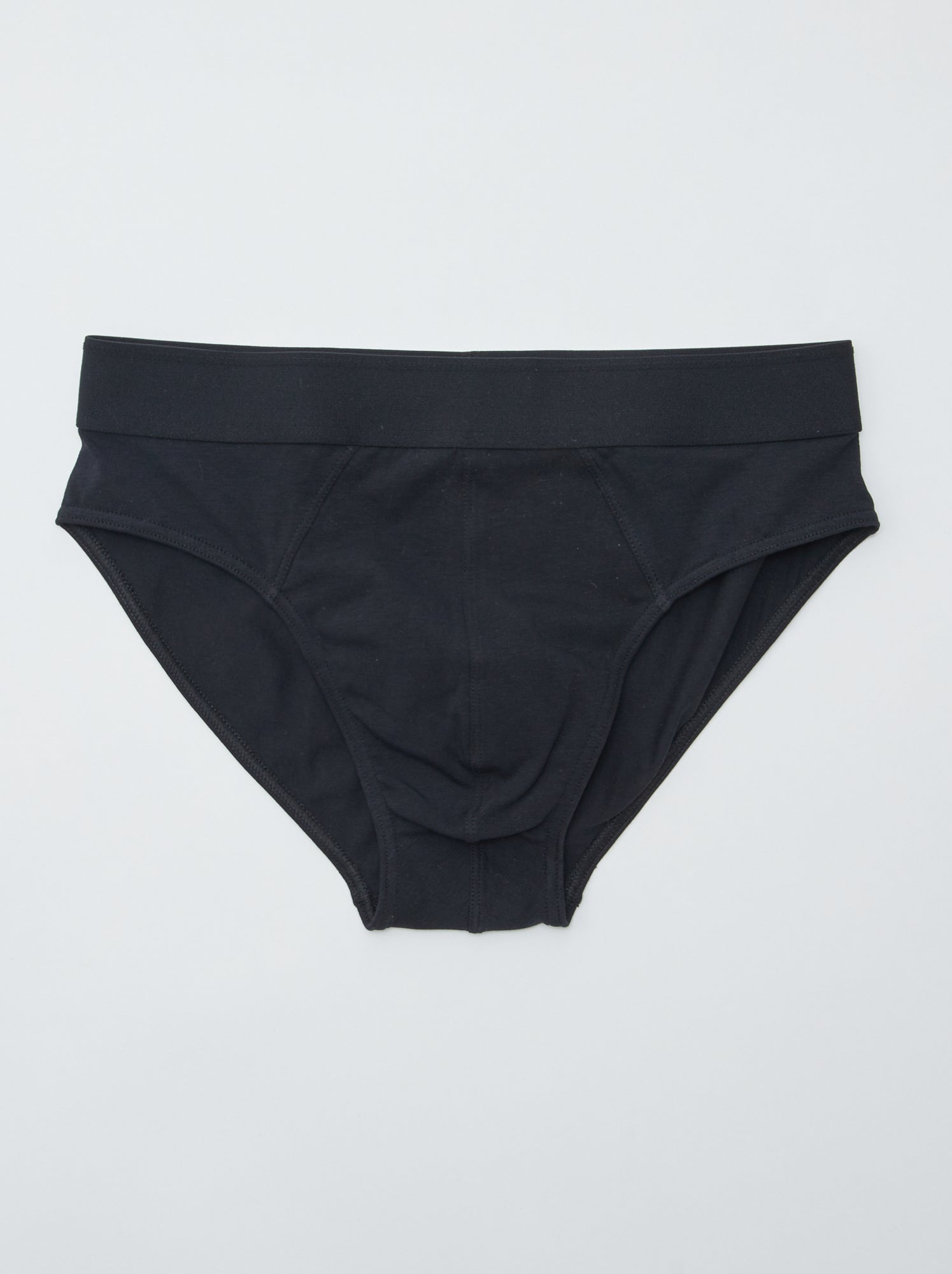 Slips en jersey - lot de 7 - Noir