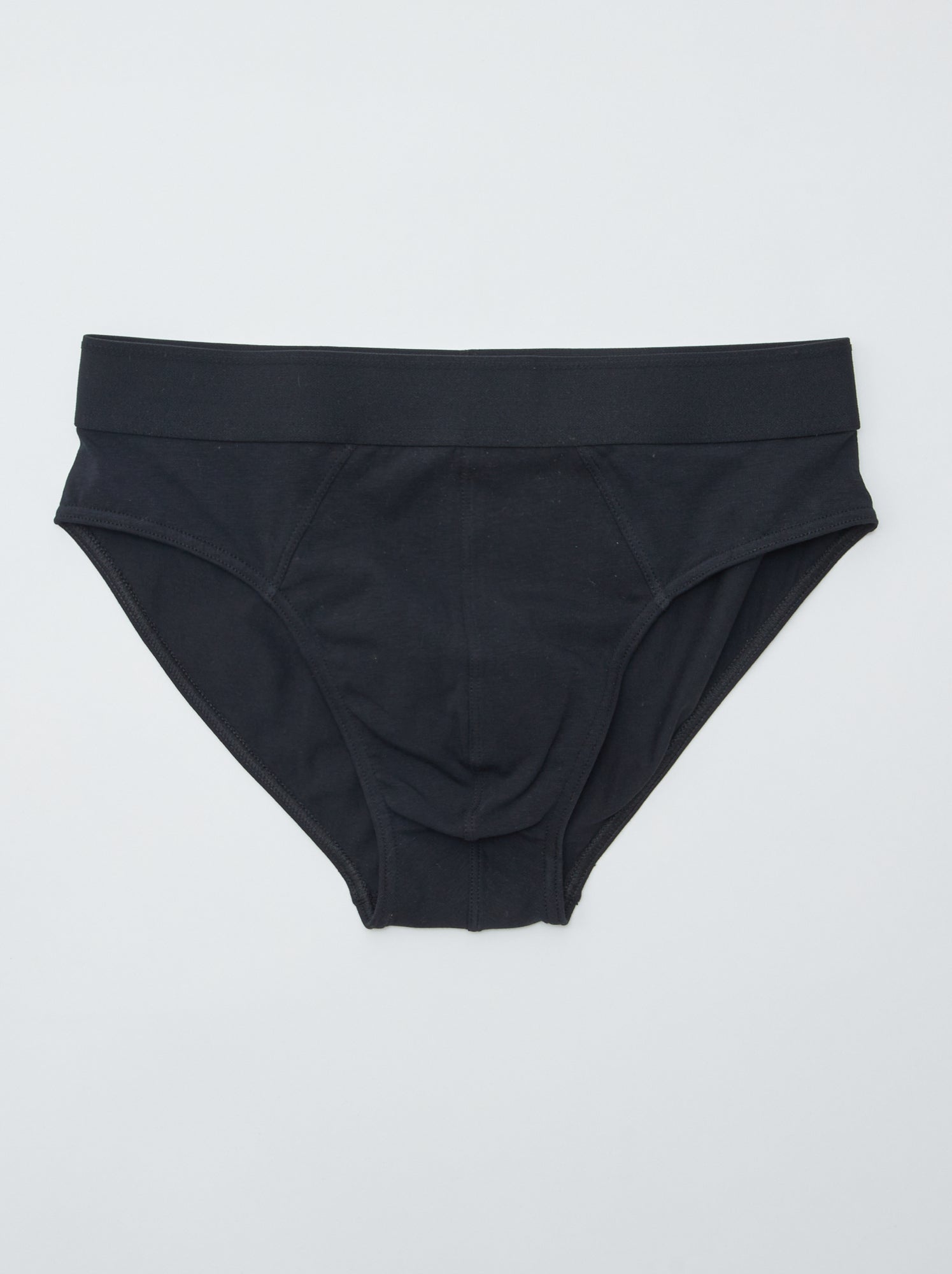 Slips en jersey - lot de 7 - Noir
