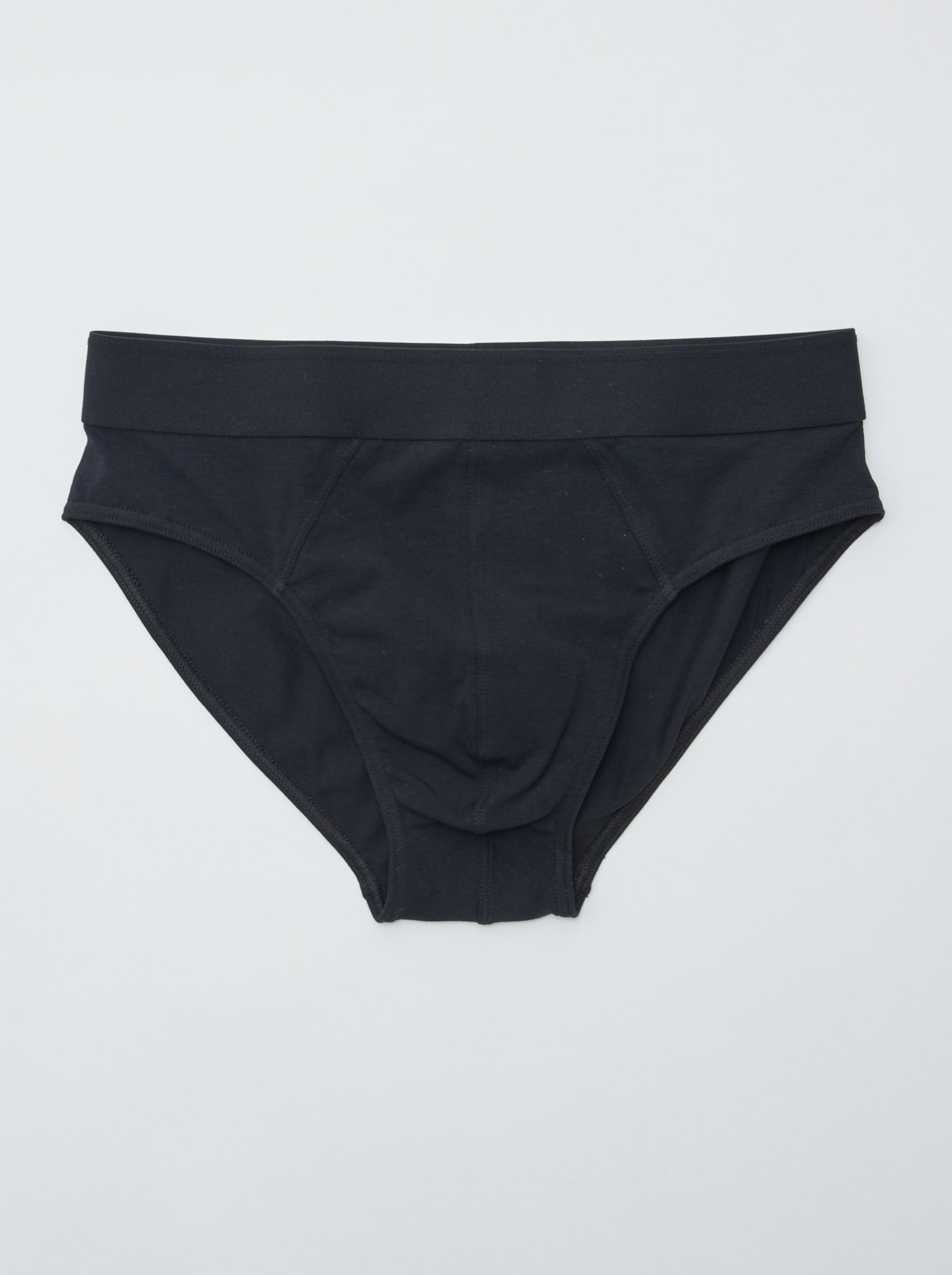 Slips en jersey - lot de 7 - Noir